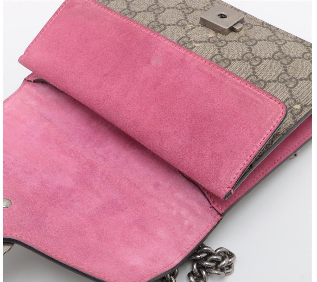 Gucci GG Supreme Dionysus Chain Shoulder Bag