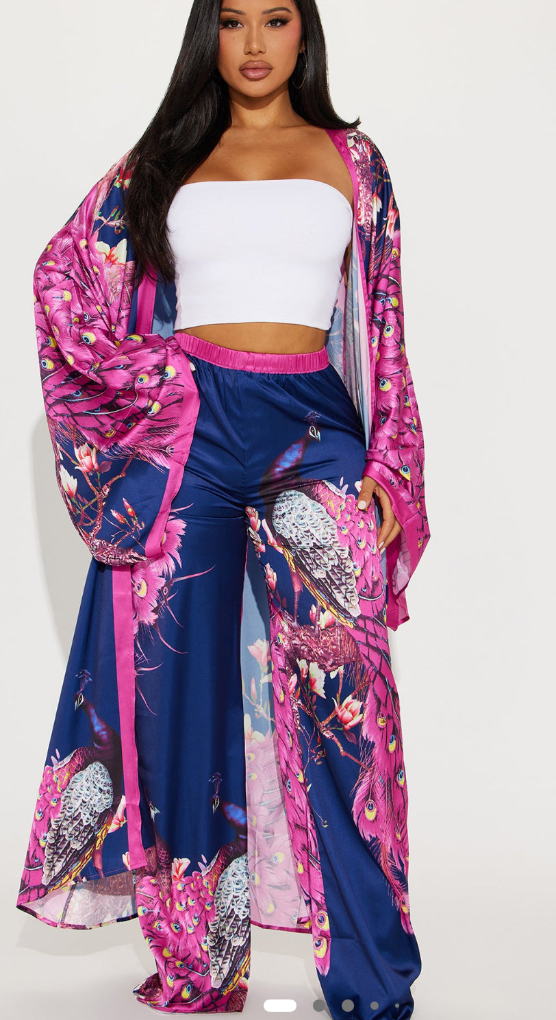 Satin Pantsuit