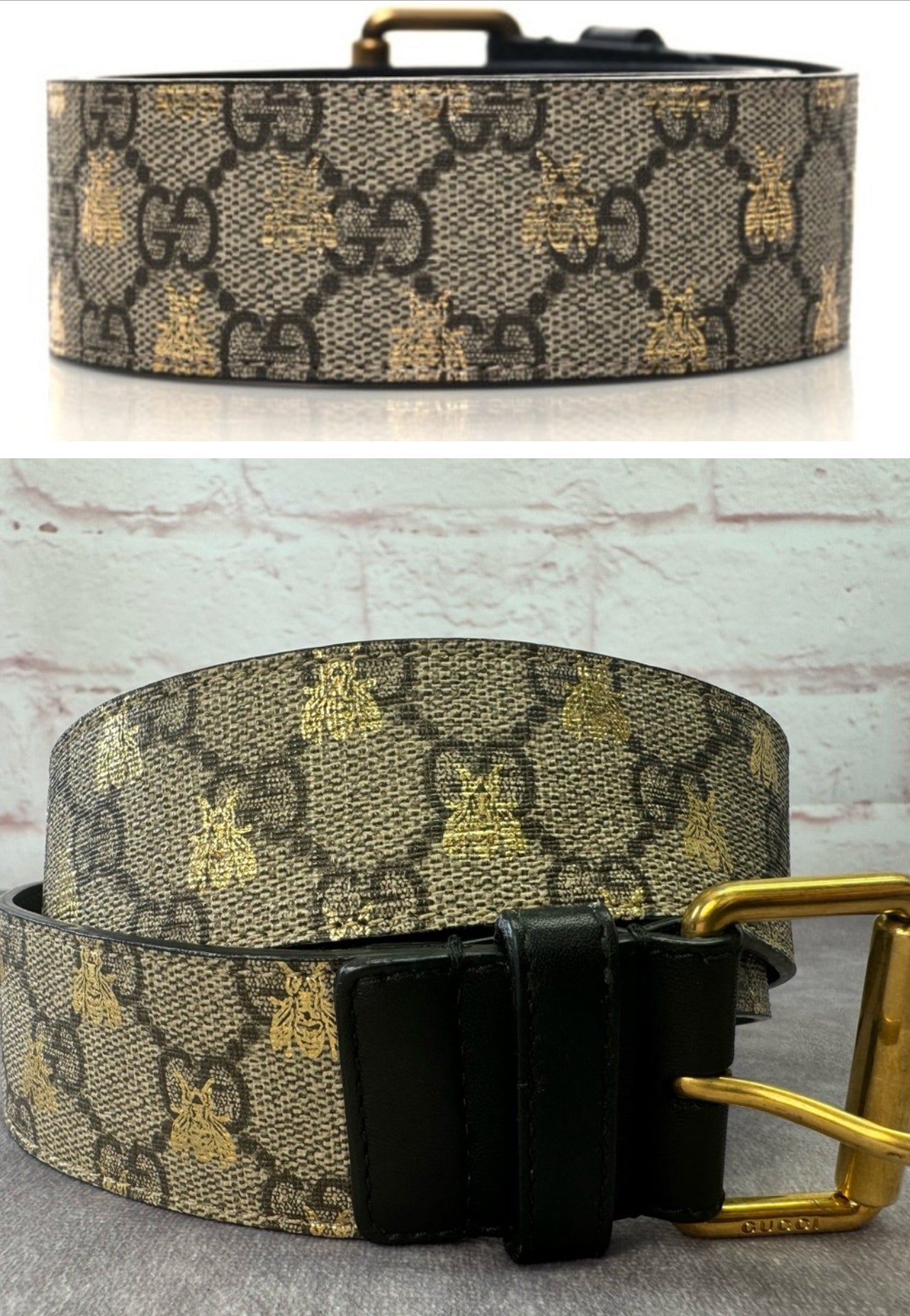 Gucci Supreme Monogram Belt