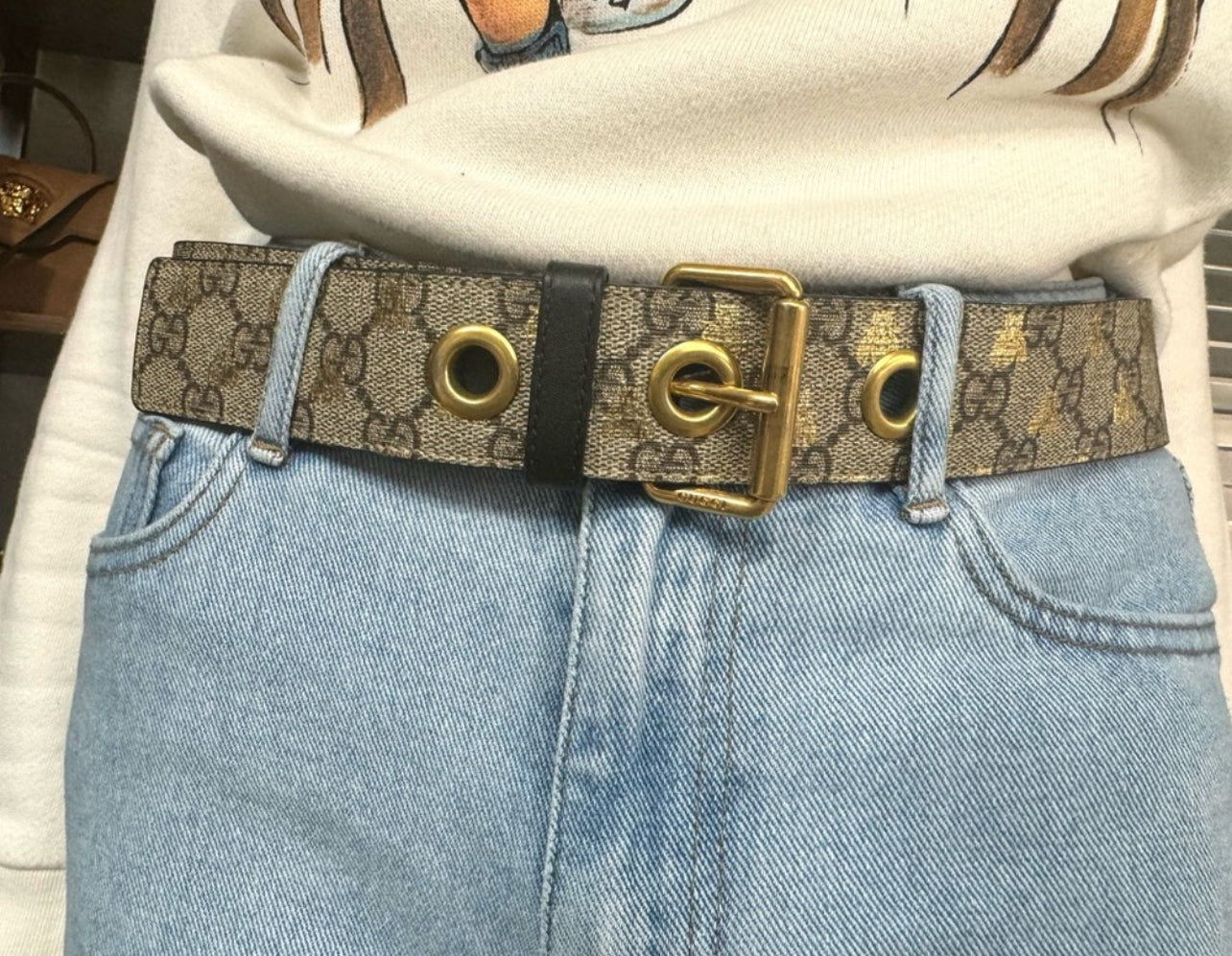 Gucci Supreme Monogram Belt