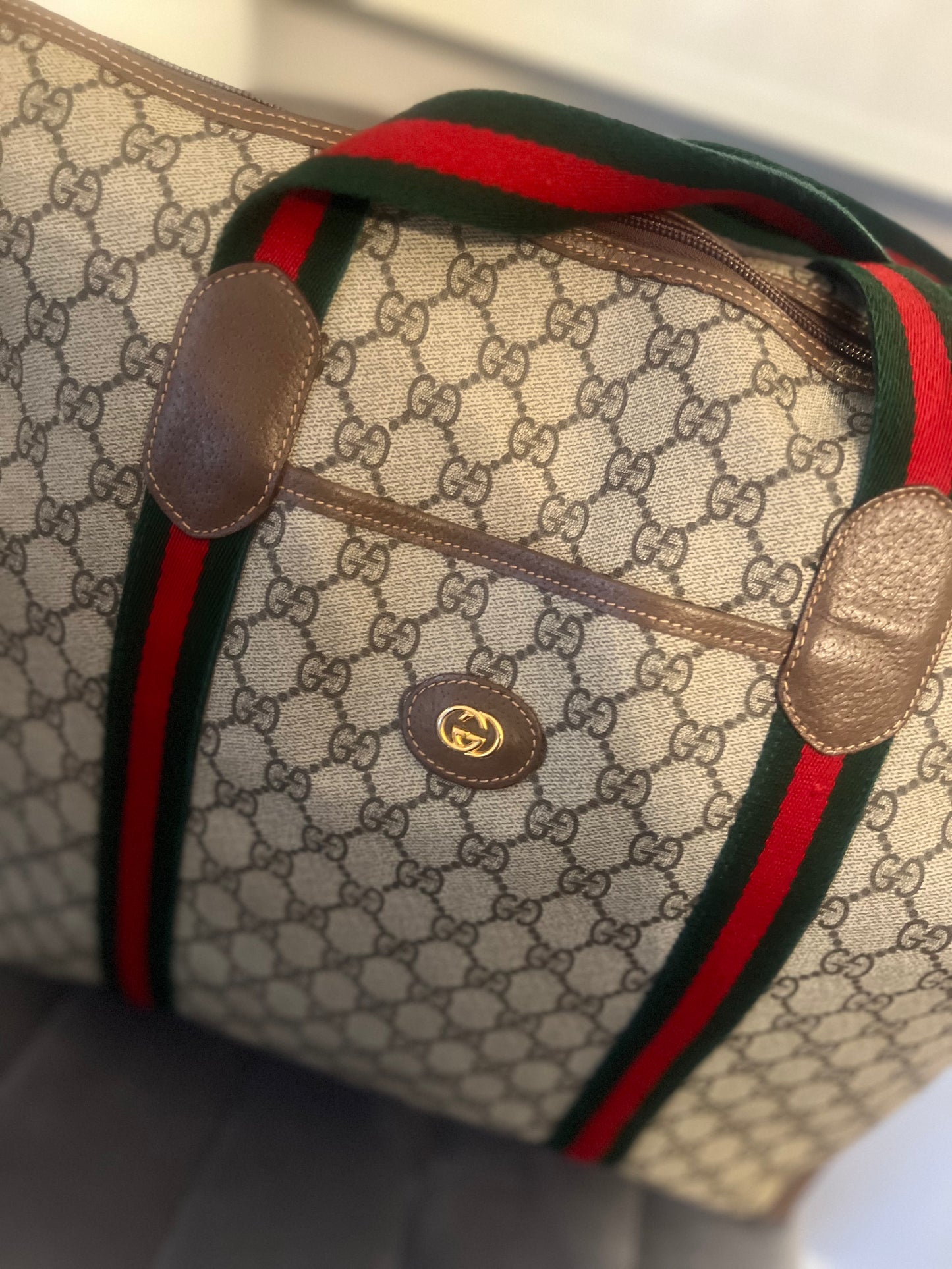 Gucci Vintage Travel Tote
