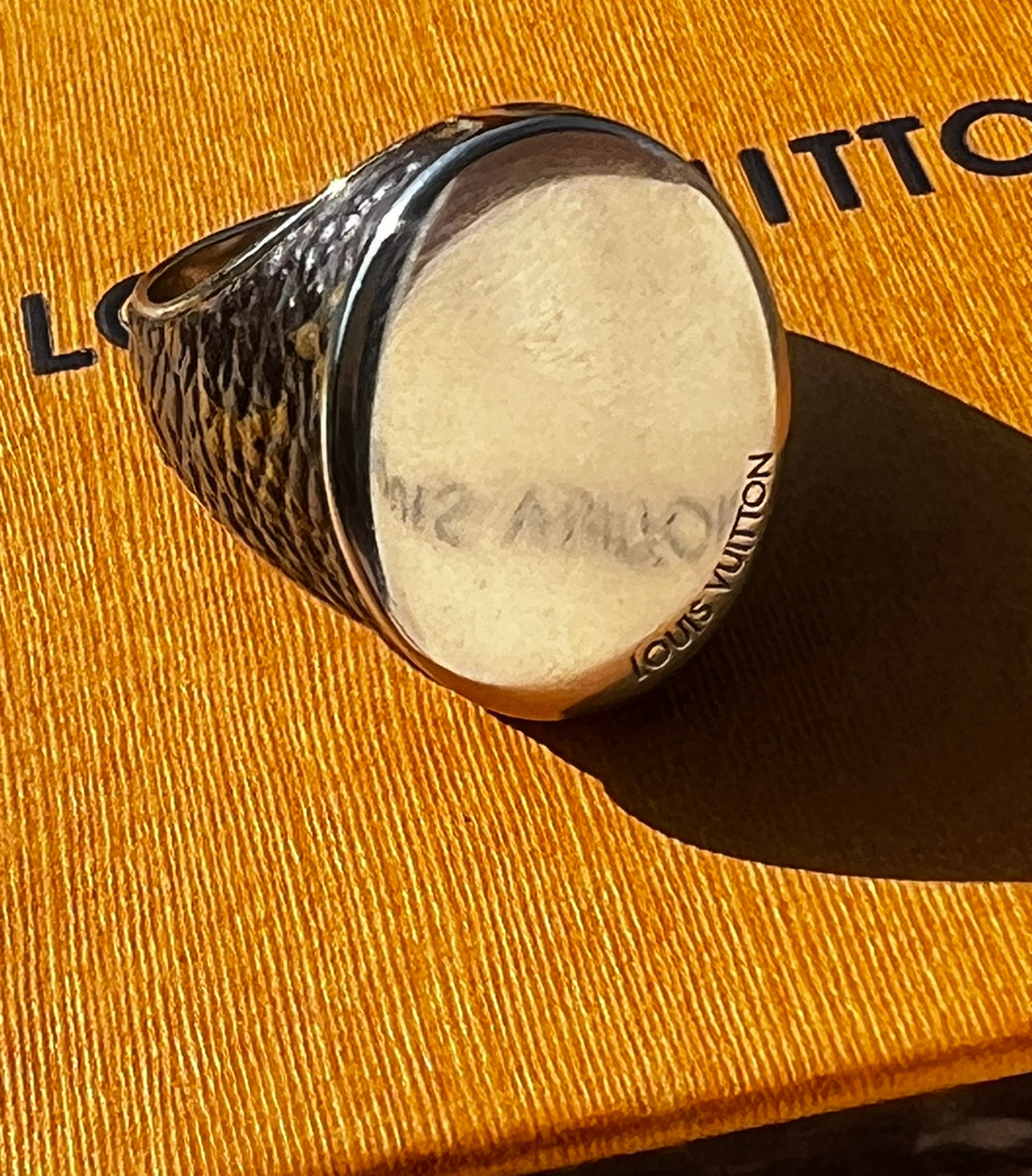 Louis Vuitton Monogram ring