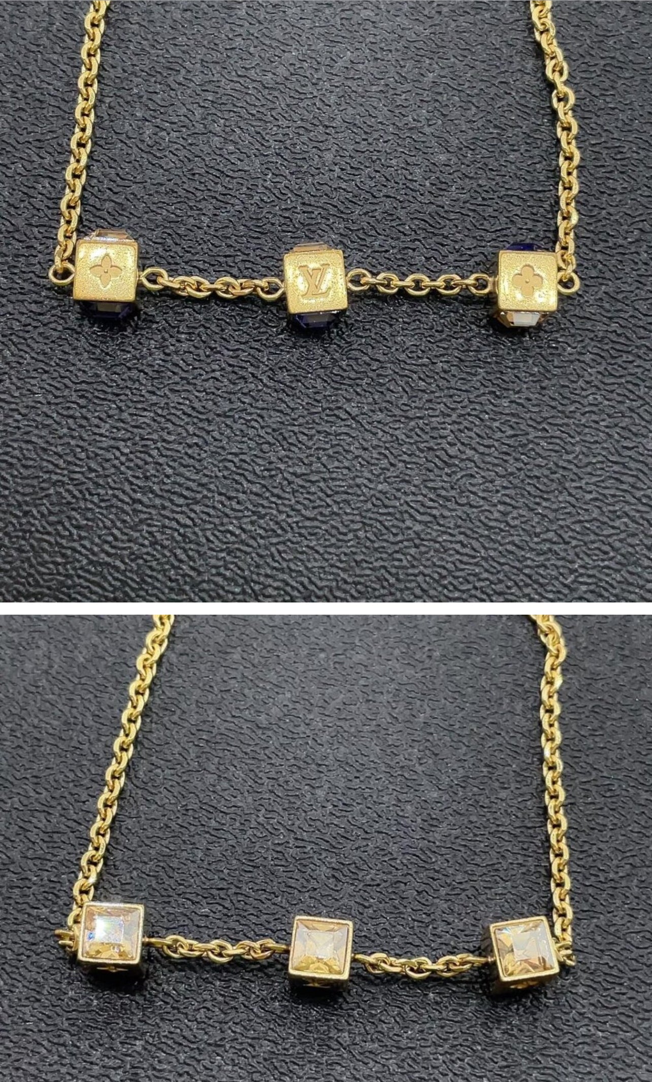 Louis Vuitton Collier Gamble Necklace