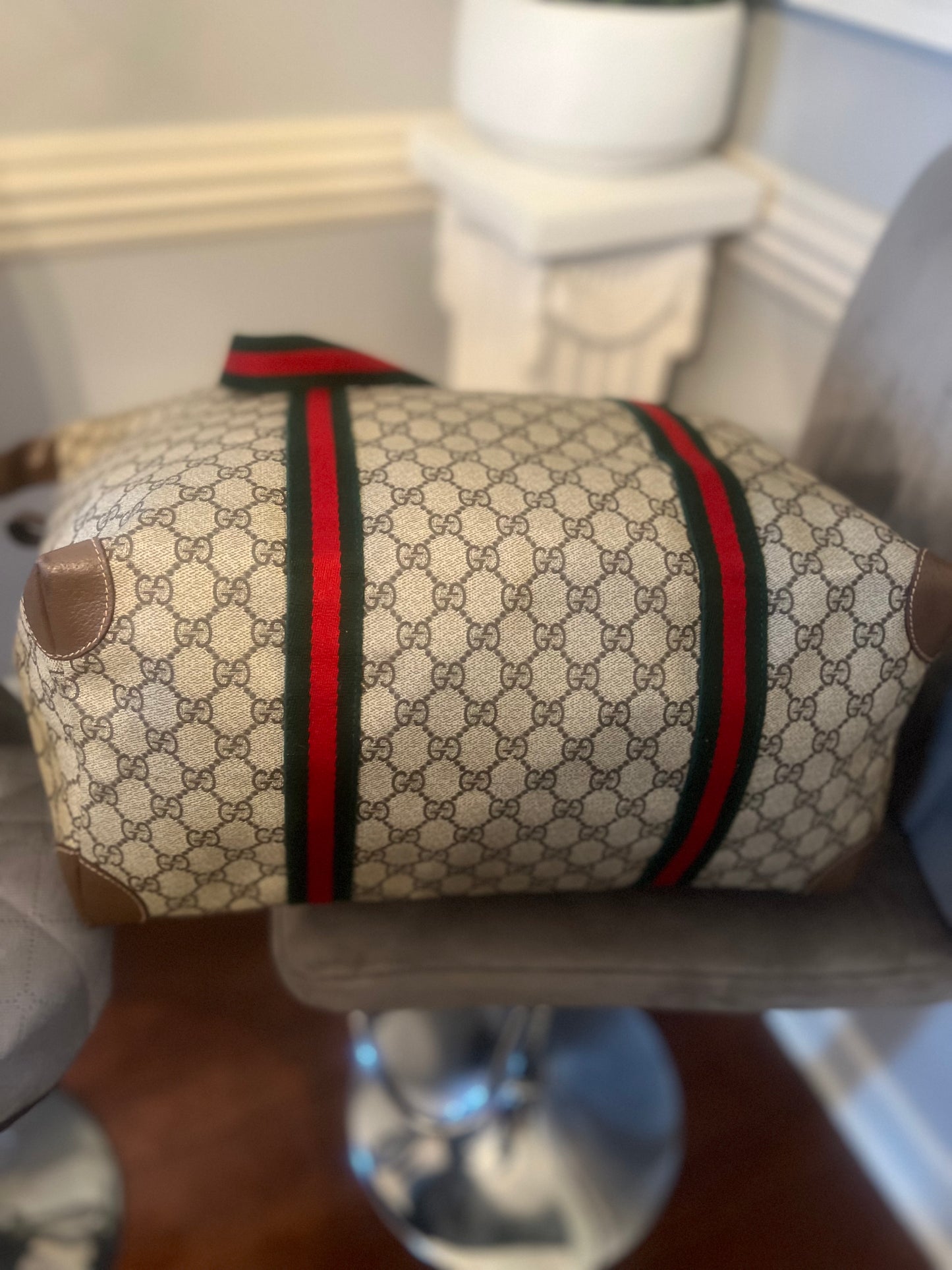Gucci Vintage Travel Tote