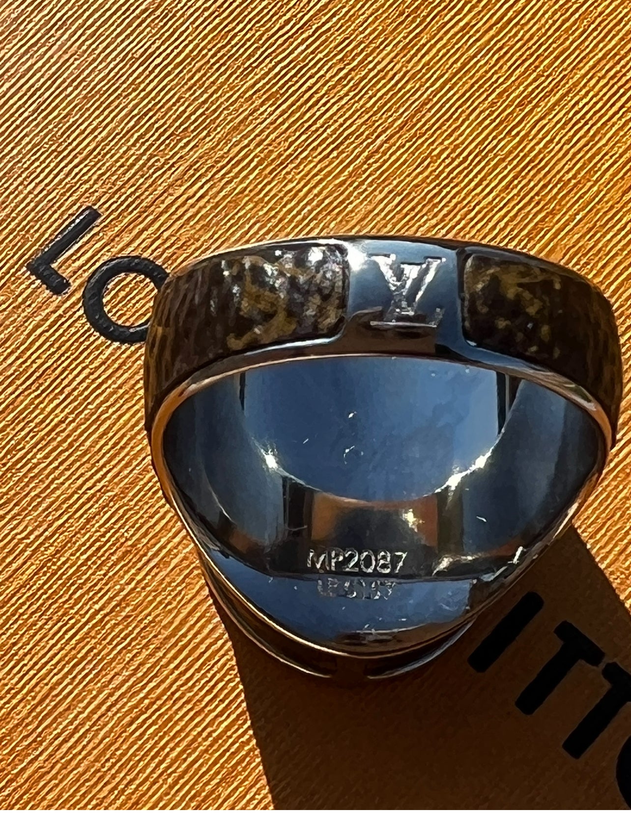 Louis Vuitton Monogram ring