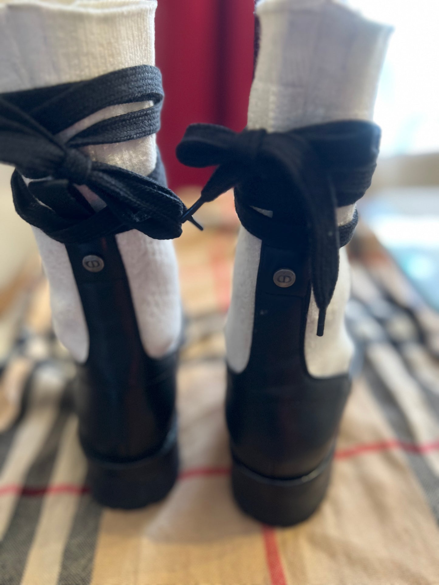 Christian Dior Combat Boots