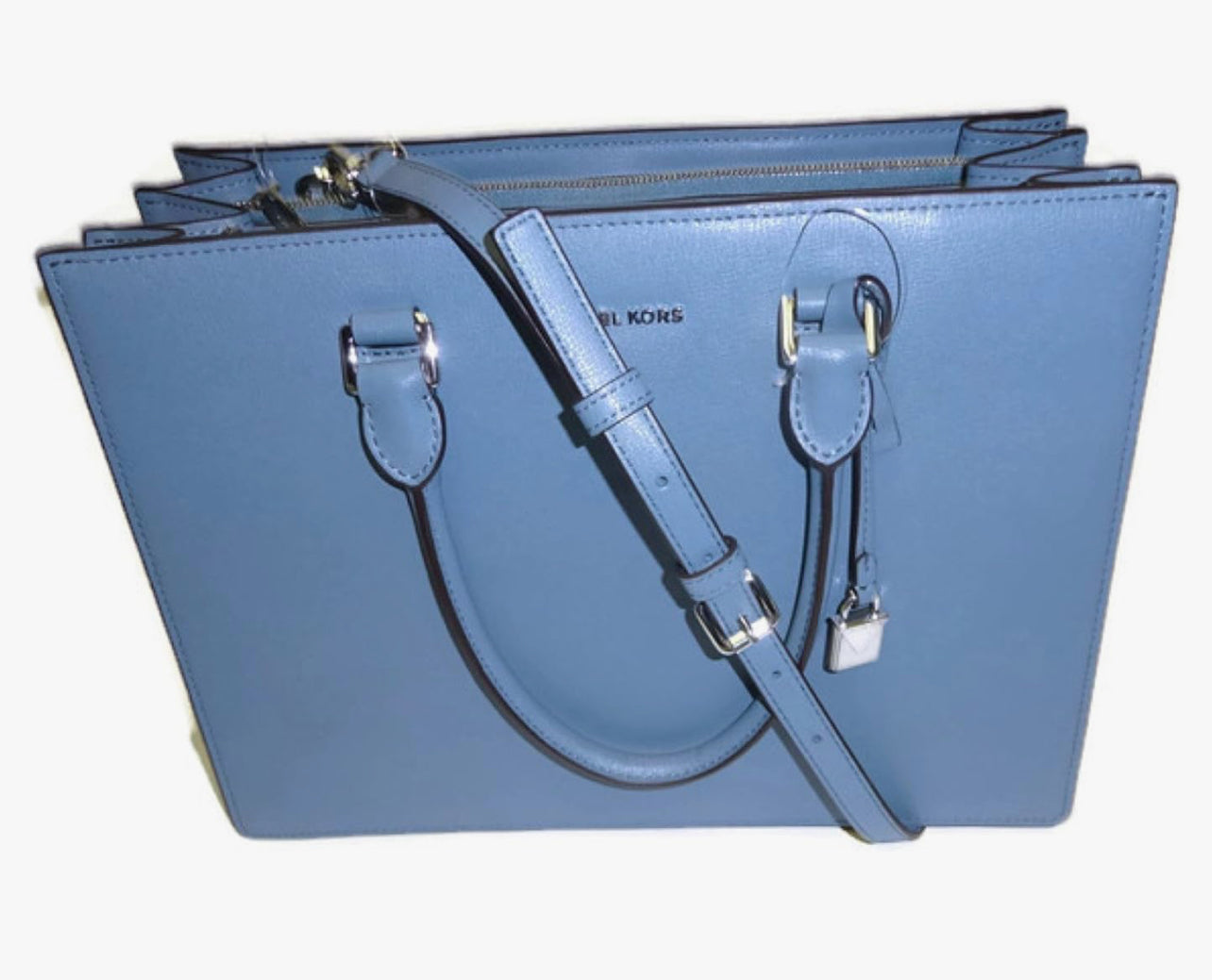 MICHAEL Michael Kors Womens Sutton Medium Gusset Satchel