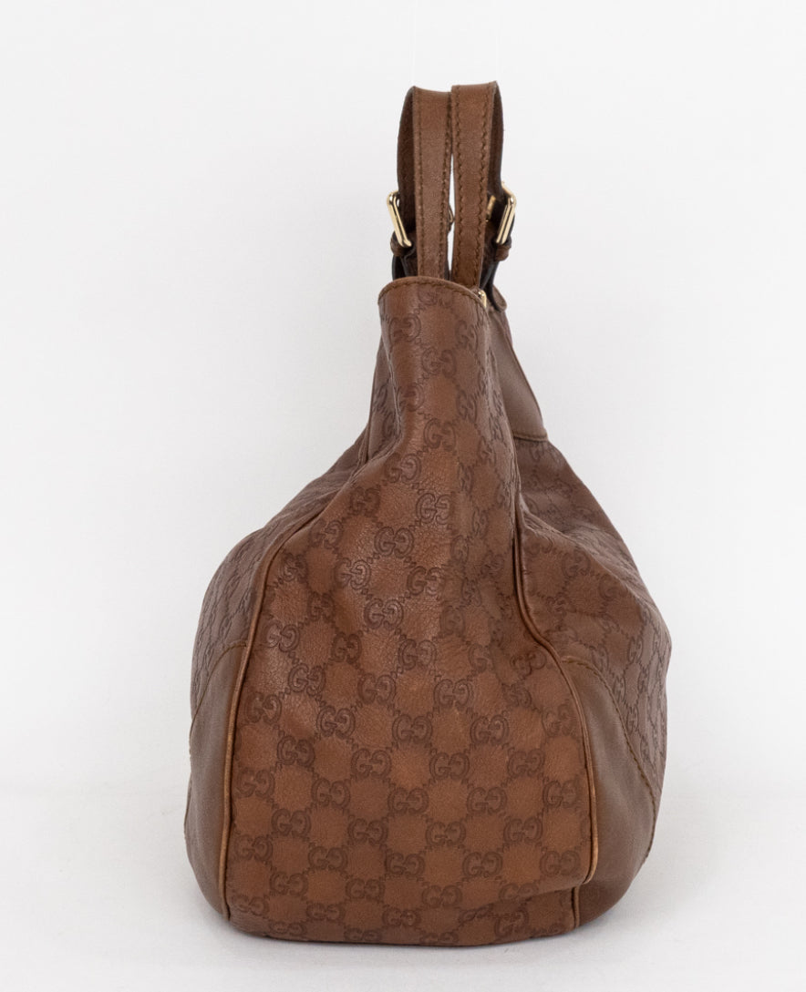Gucci Charlotte Leather Hobo