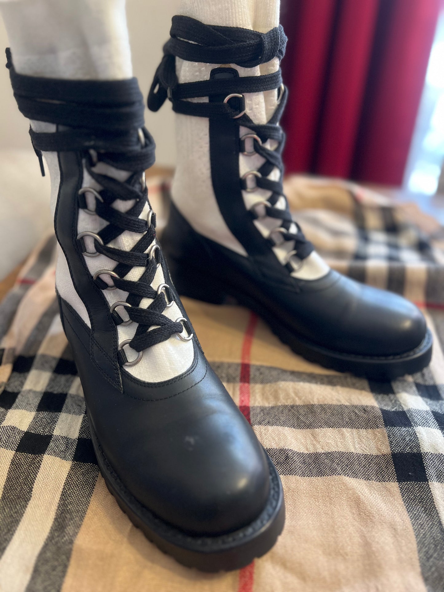 Christian Dior Combat Boots