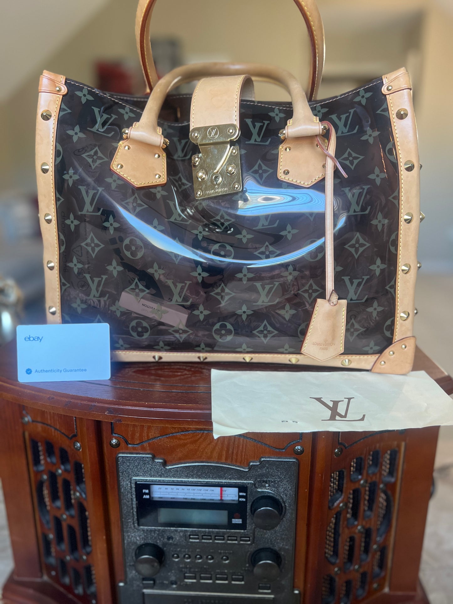 Louis Vuitton Cabas Neo MM Vinyl