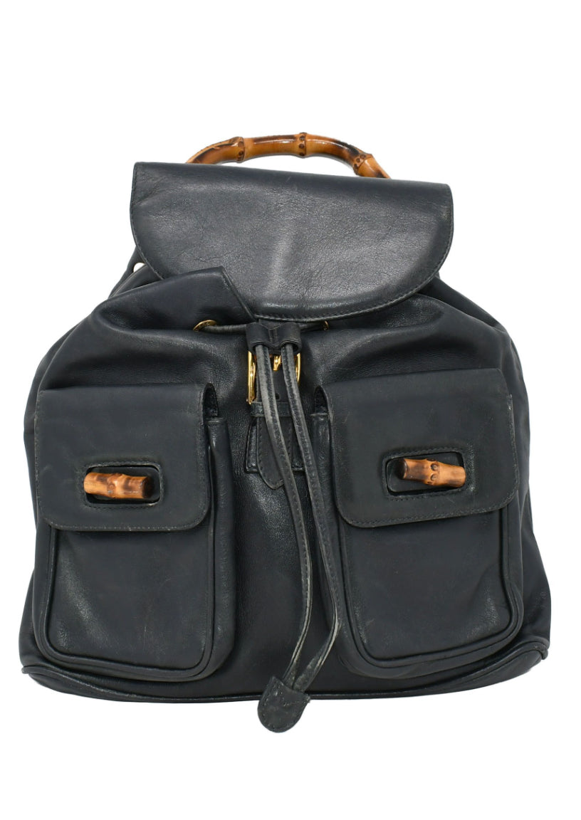 Gucci backpack Bamboo handle