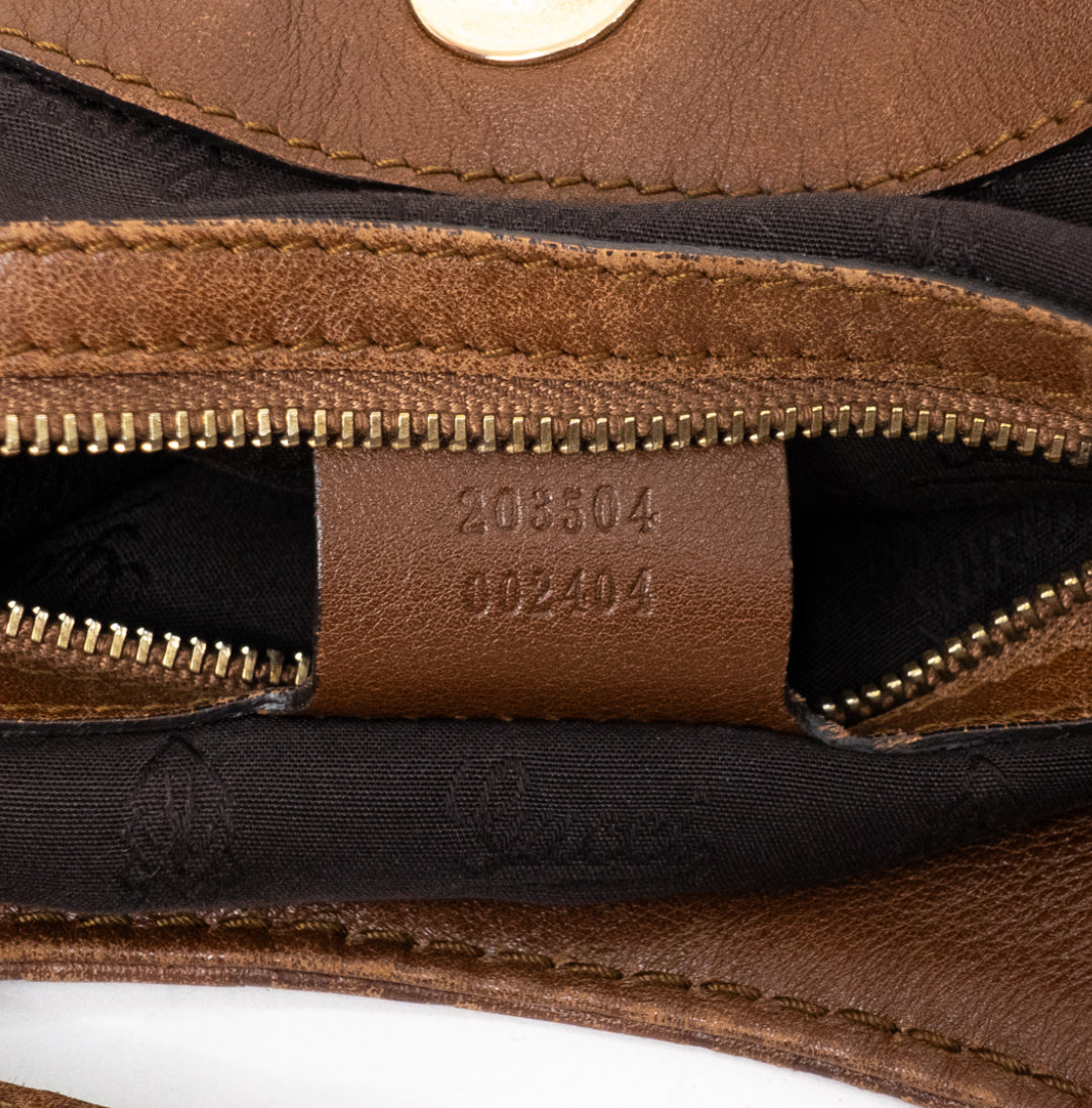 Gucci Charlotte Leather Hobo