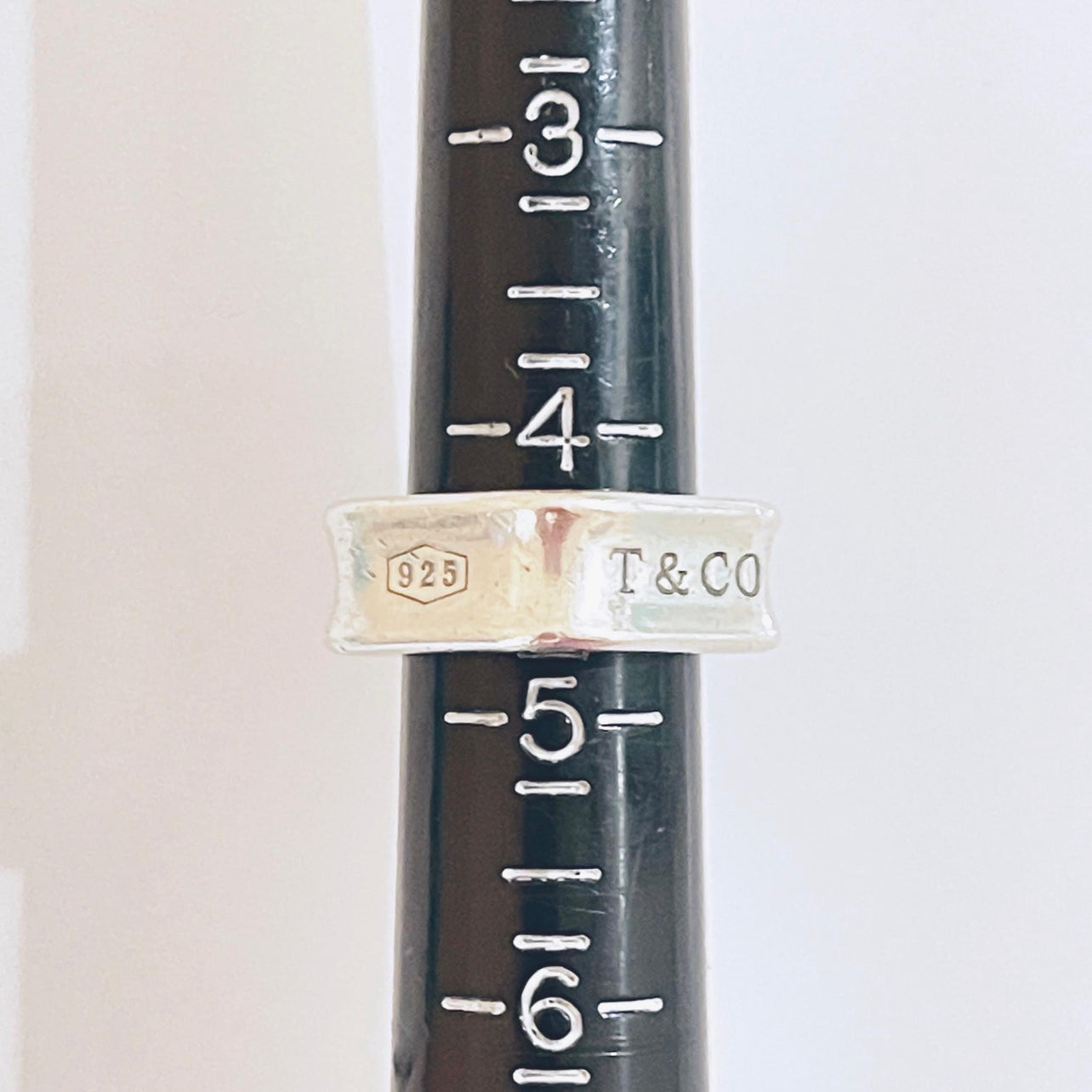Tiffany & Co square 1837 ring
