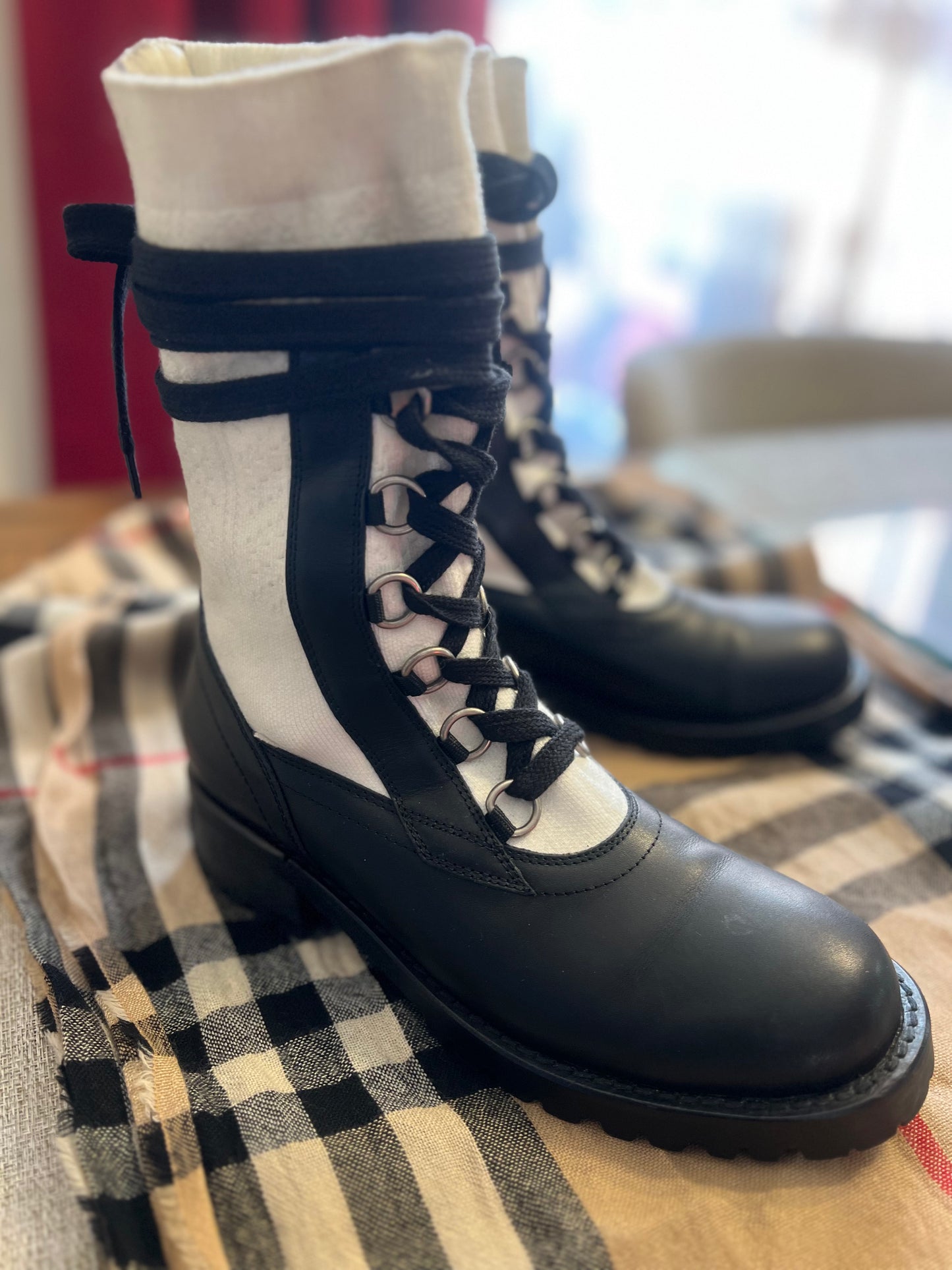 Christian Dior Combat Boots