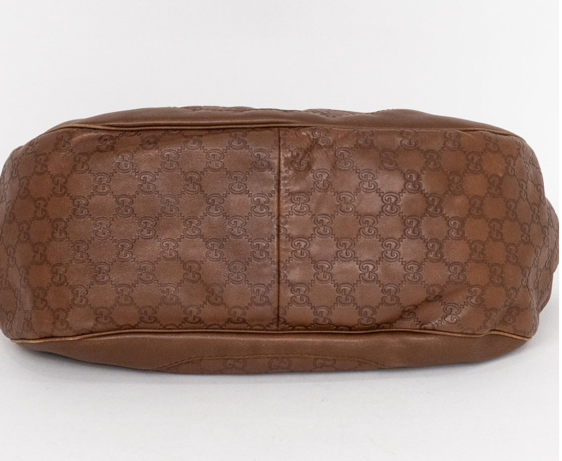 Gucci Charlotte Leather Hobo