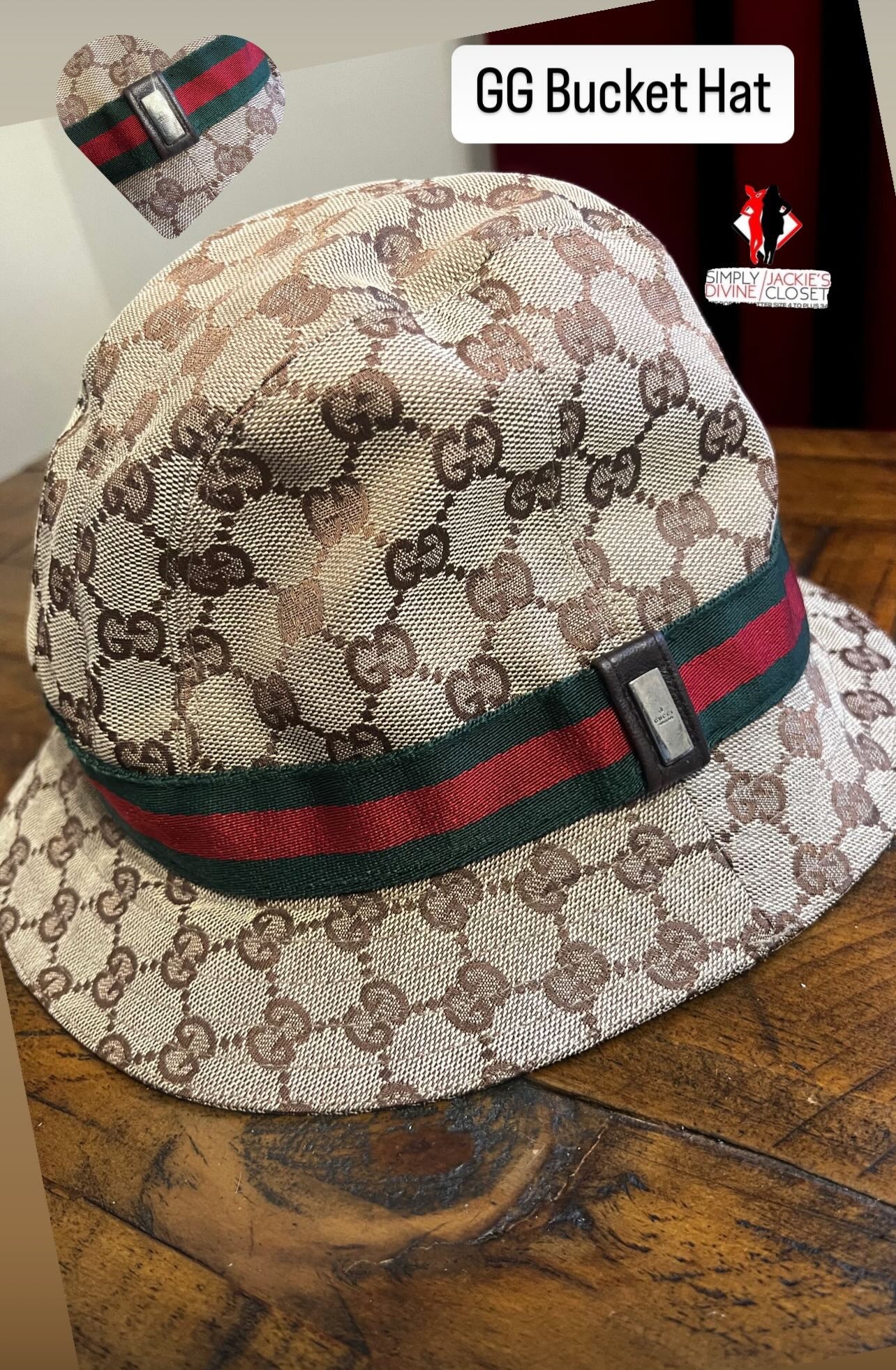 Gucci Sherry Line Hat