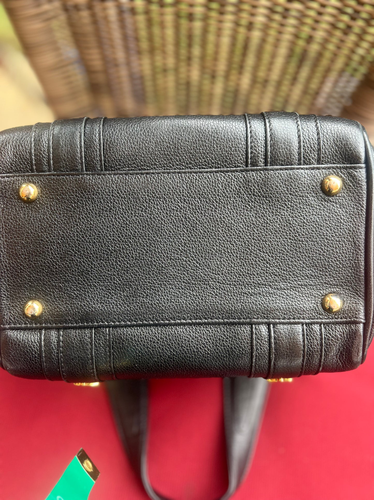 MCM mini Boston bag Black