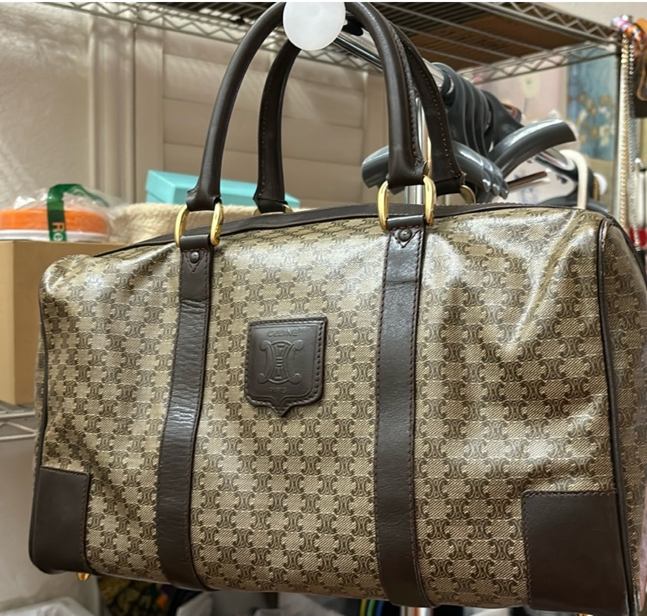 Celine Boston Bag Vintage
