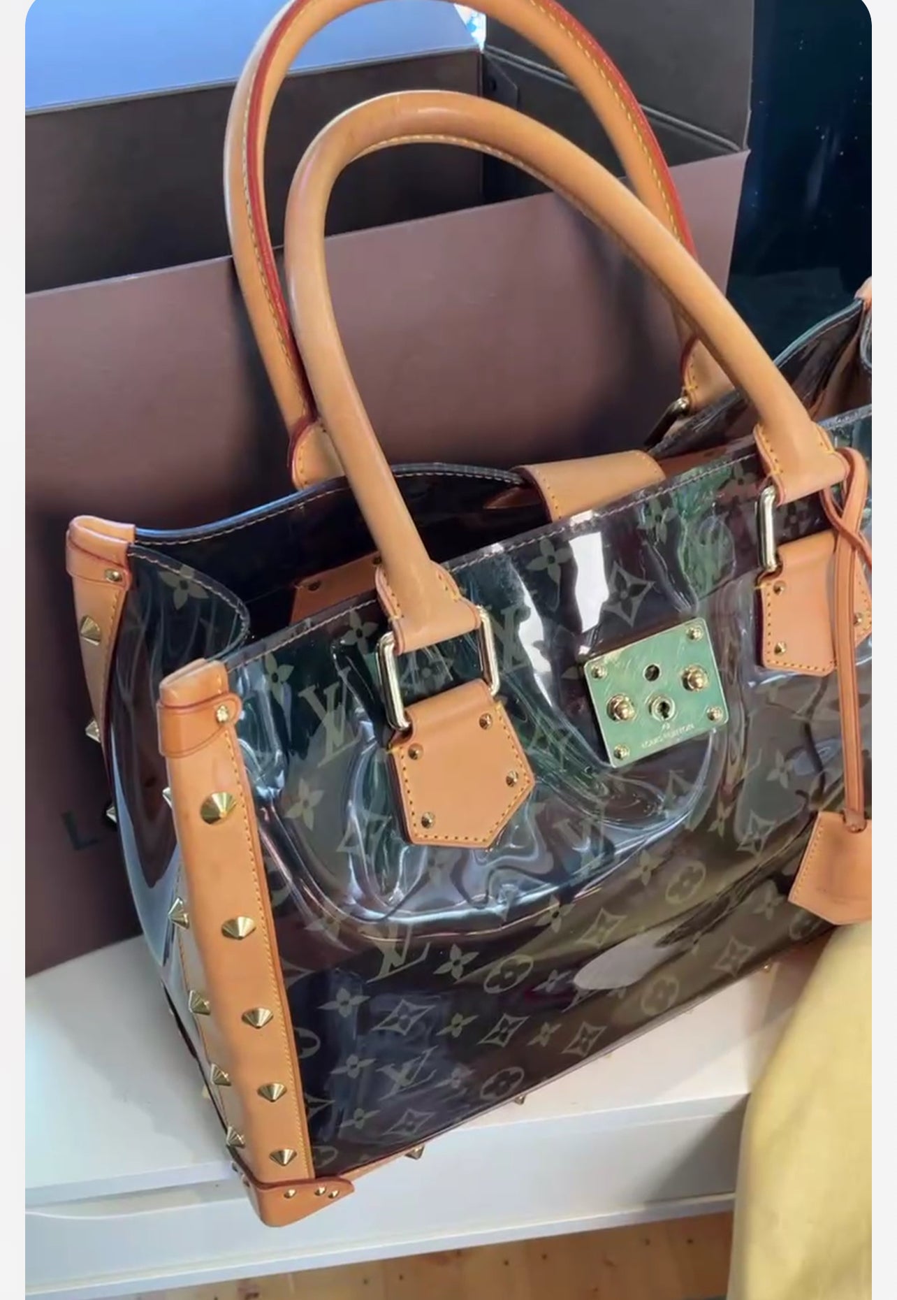 Louis Vuitton Cabas Neo MM Vinyl