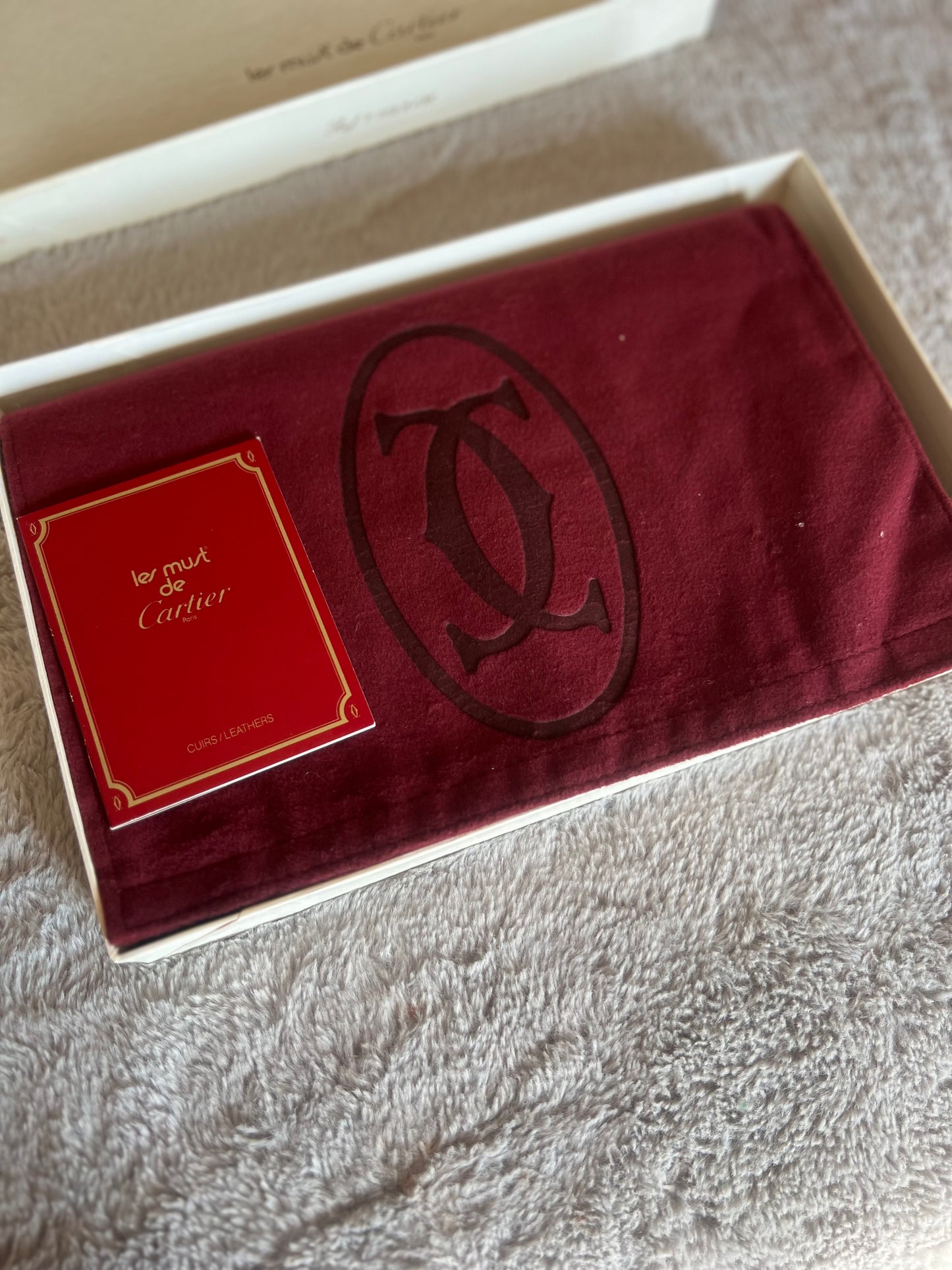 Cartier clutch bag