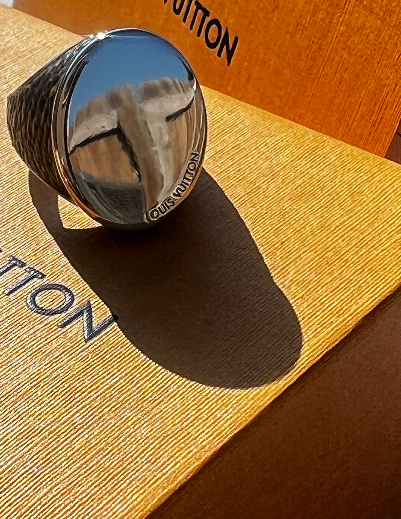 Louis Vuitton Monogram ring