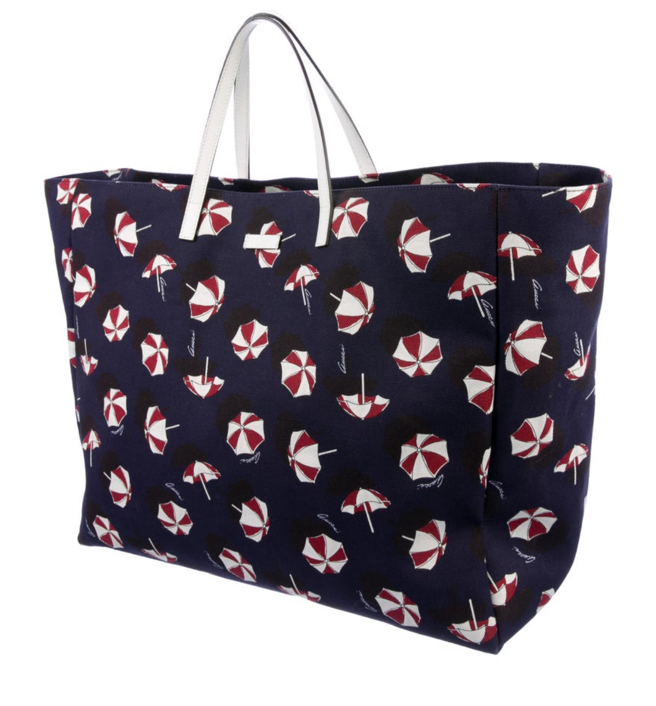Gucci canvas tote large
