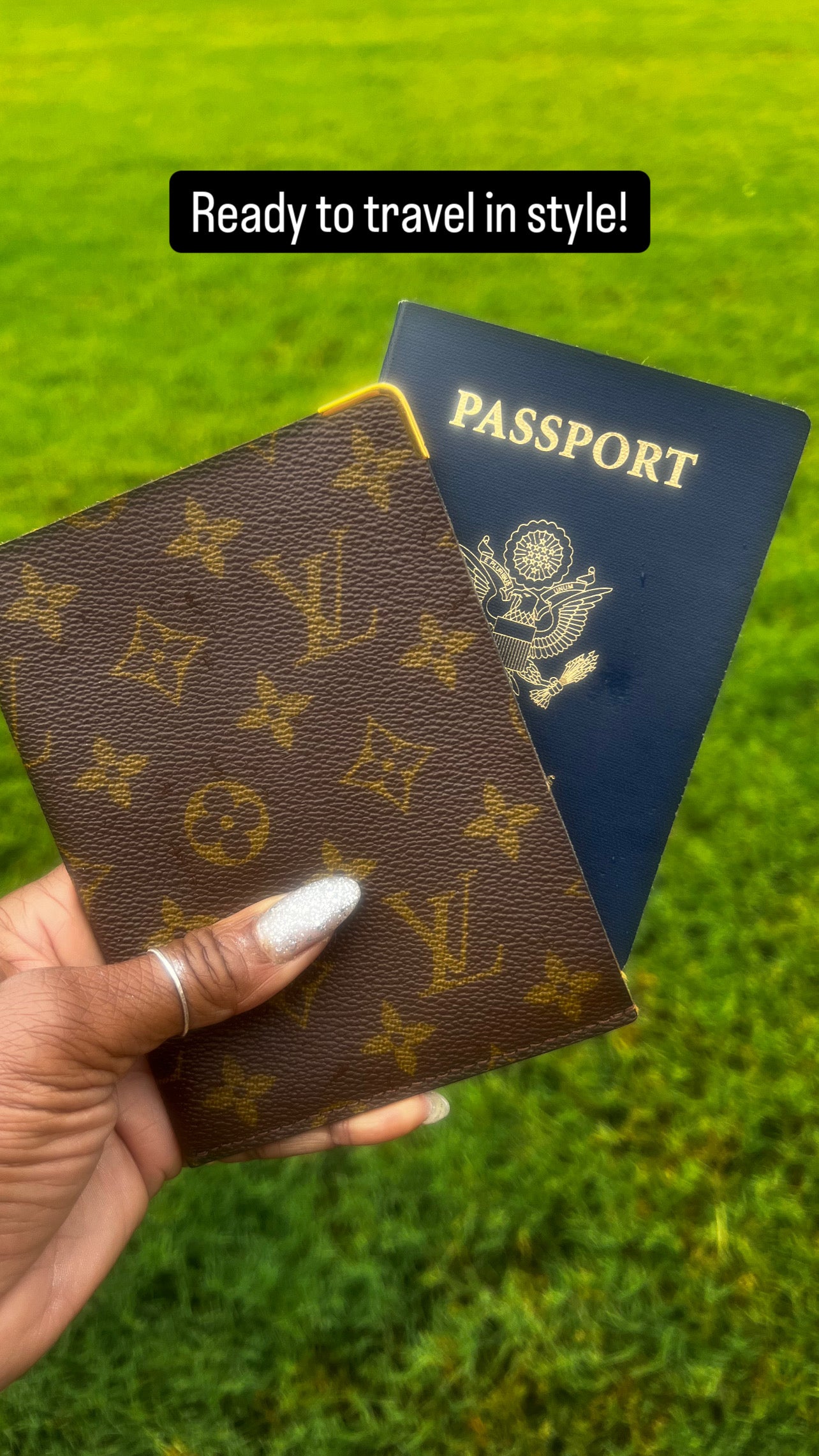 Louis Vuitton Passport Holder