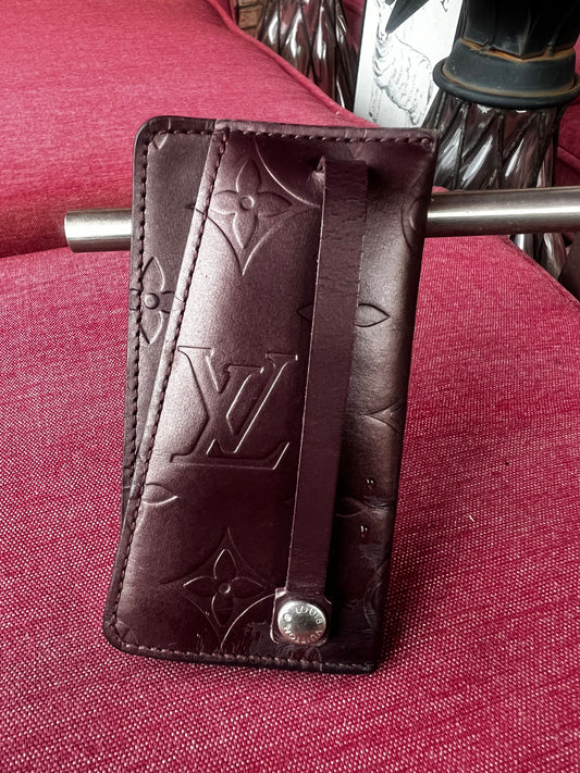 Louis Vuitton Crochette PM Key Ring Monogram Matte Violet