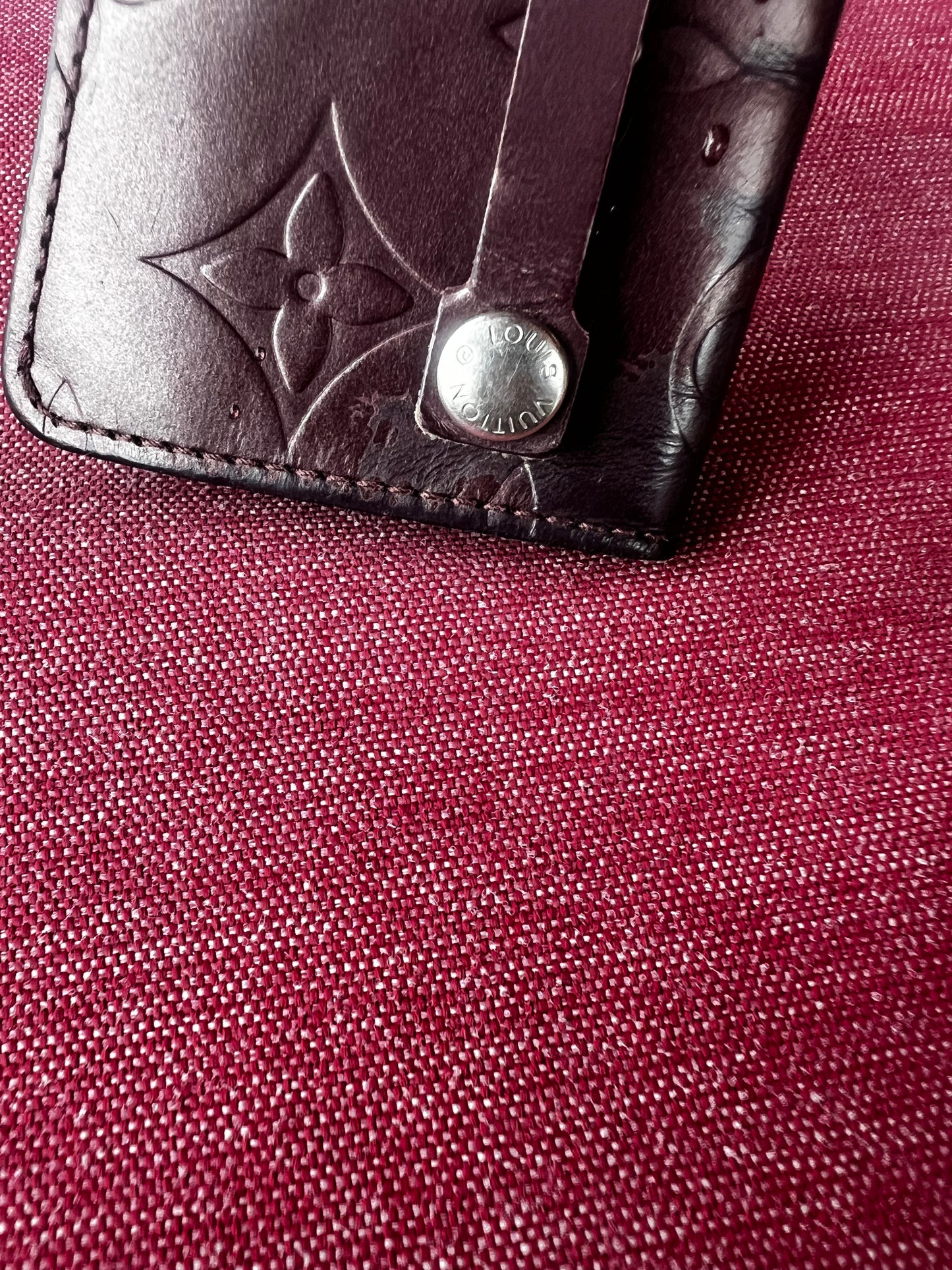 Louis Vuitton Crochette PM Key Ring Monogram Matte Violet