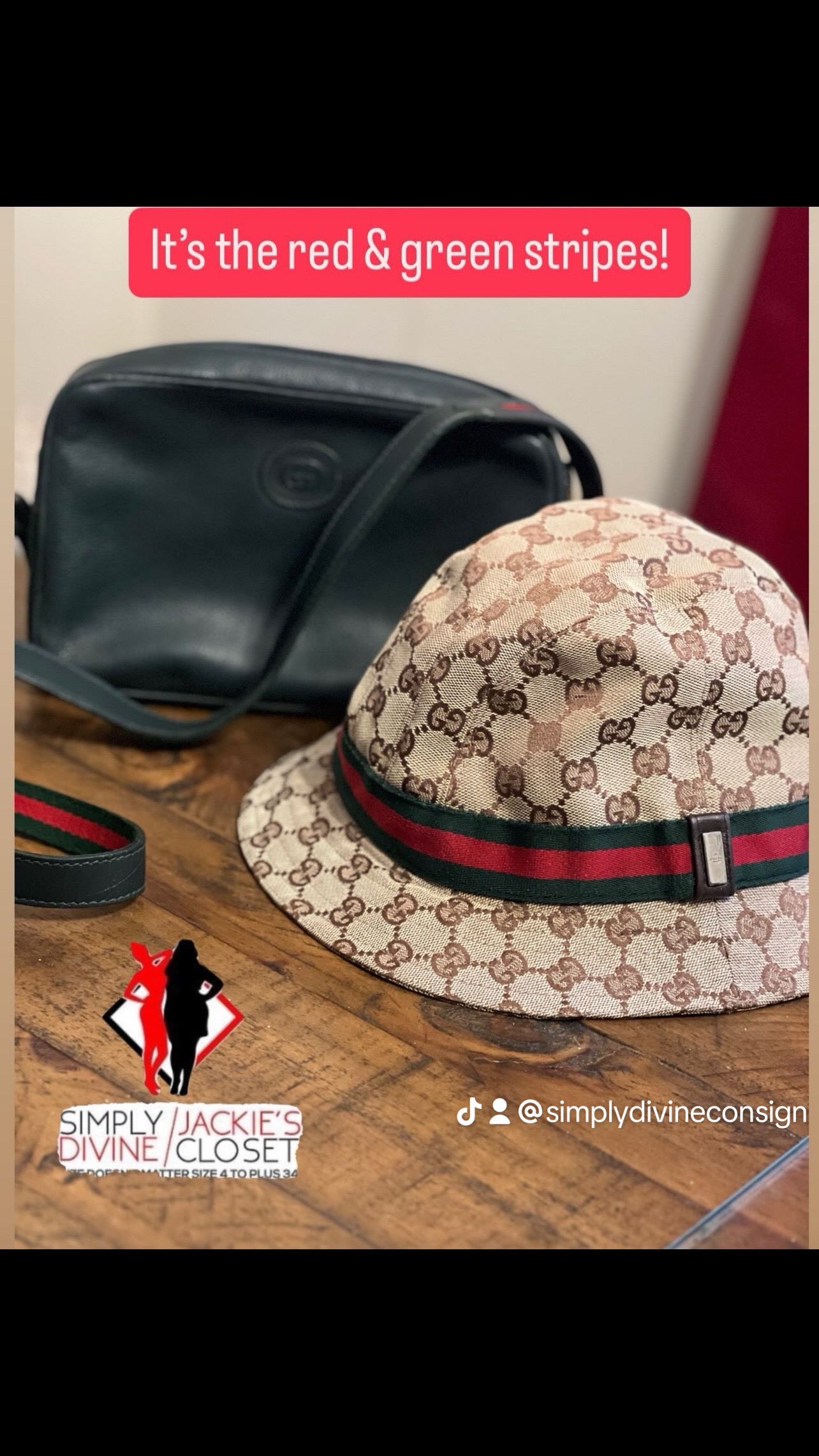 Gucci Sherry Line Hat