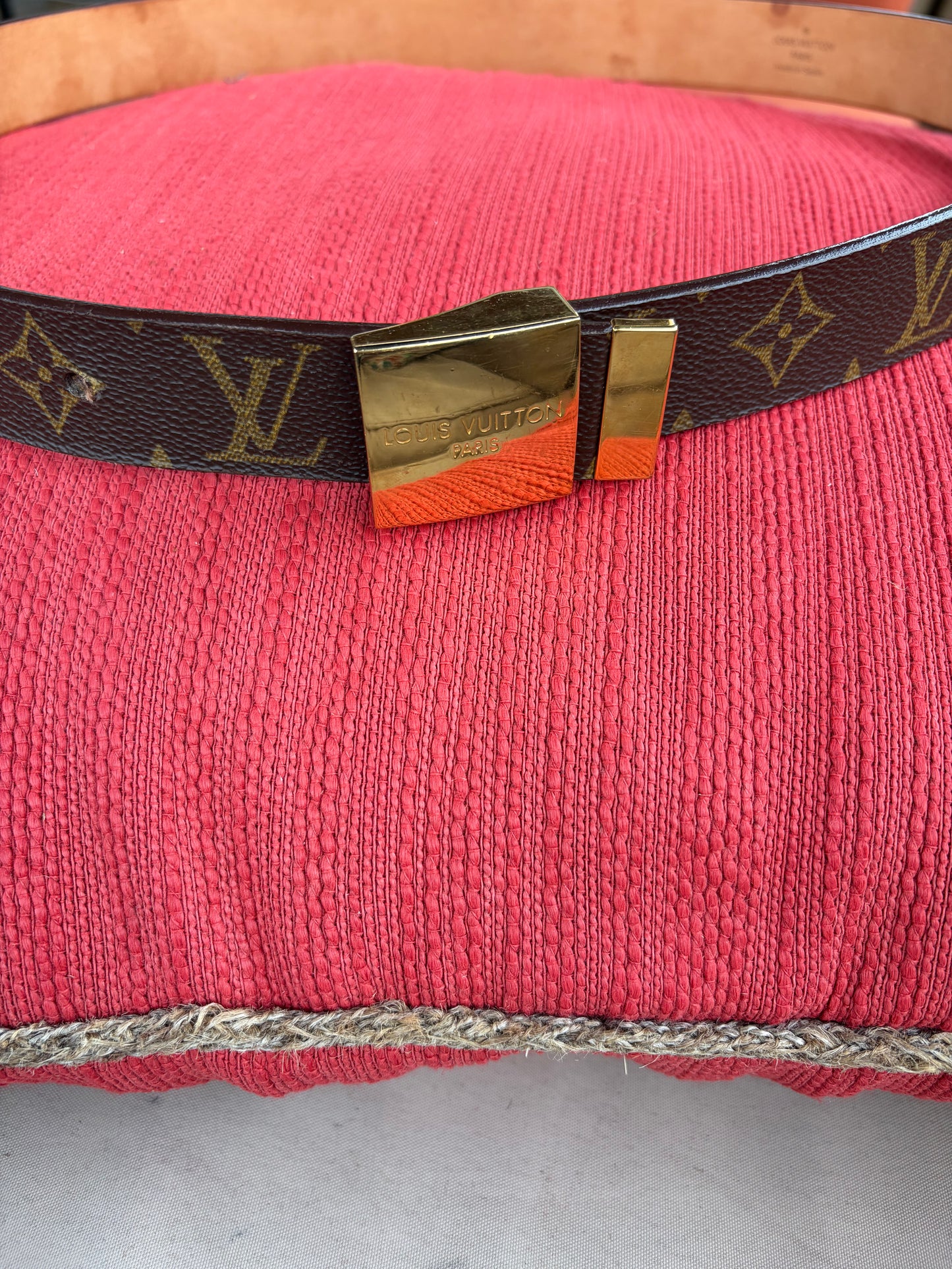 Louis Vuitton Square Belt