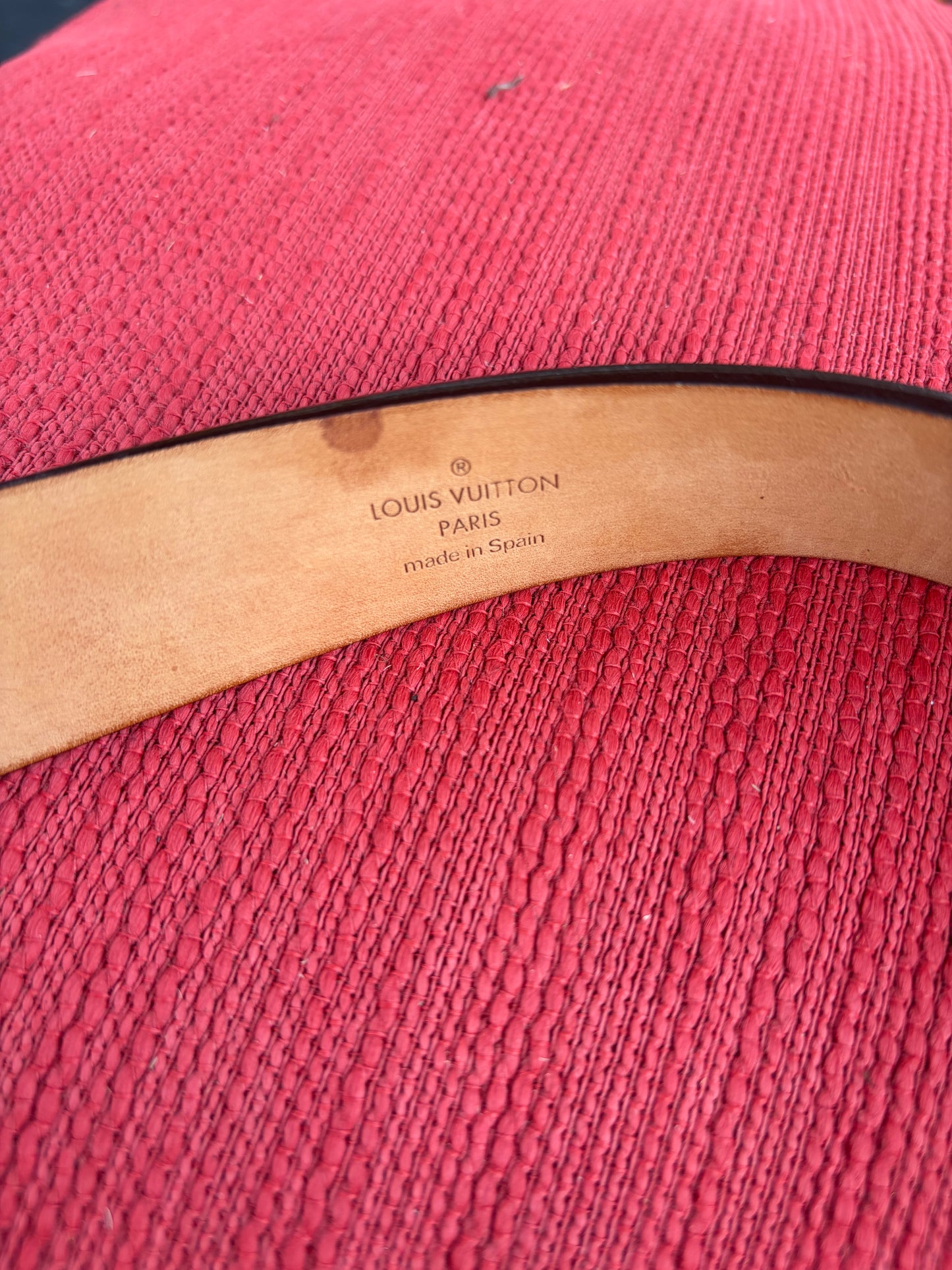 Louis Vuitton Square Belt