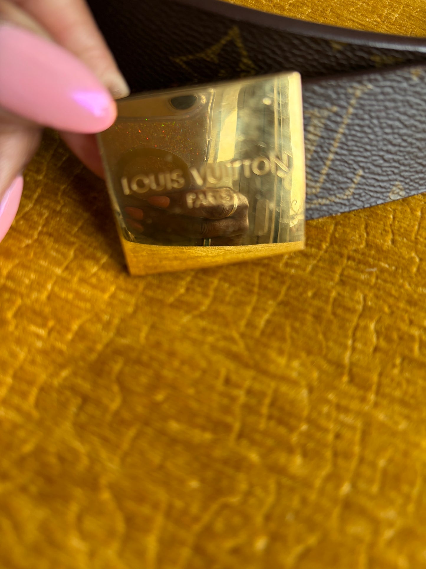 Louis Vuitton Square Belt