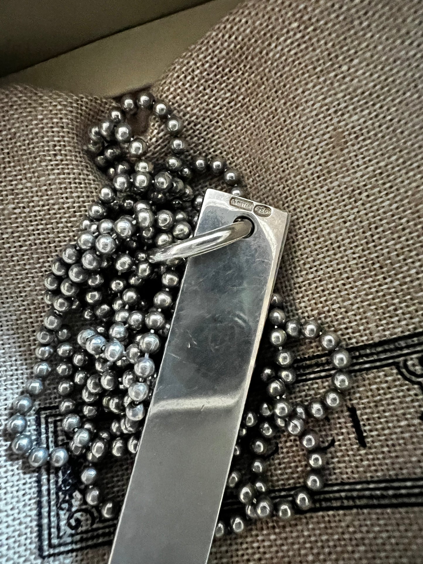 Gucci Double Chain Necklace Unisex 10"