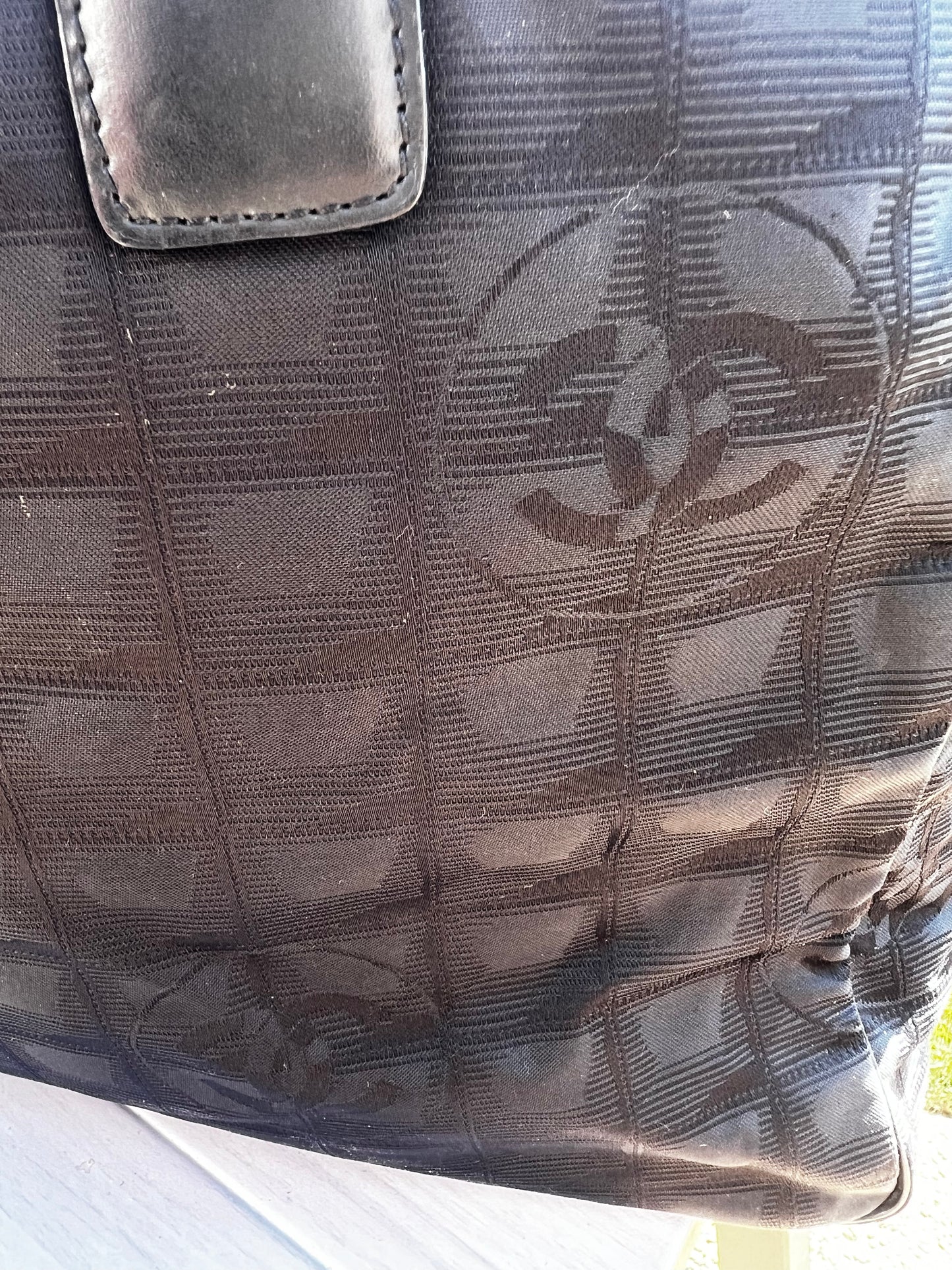 Chanel travel line tote