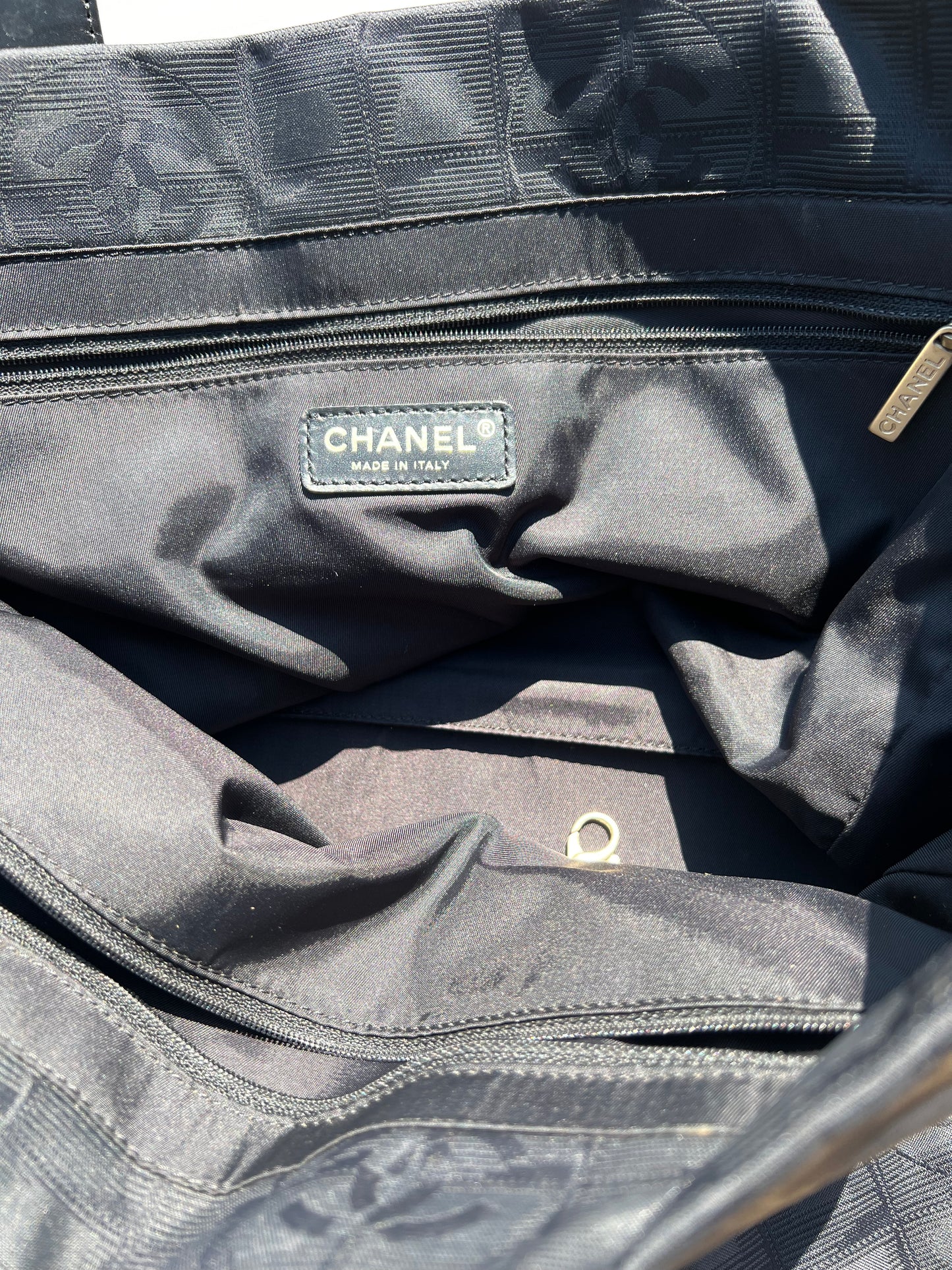 Chanel travel line tote