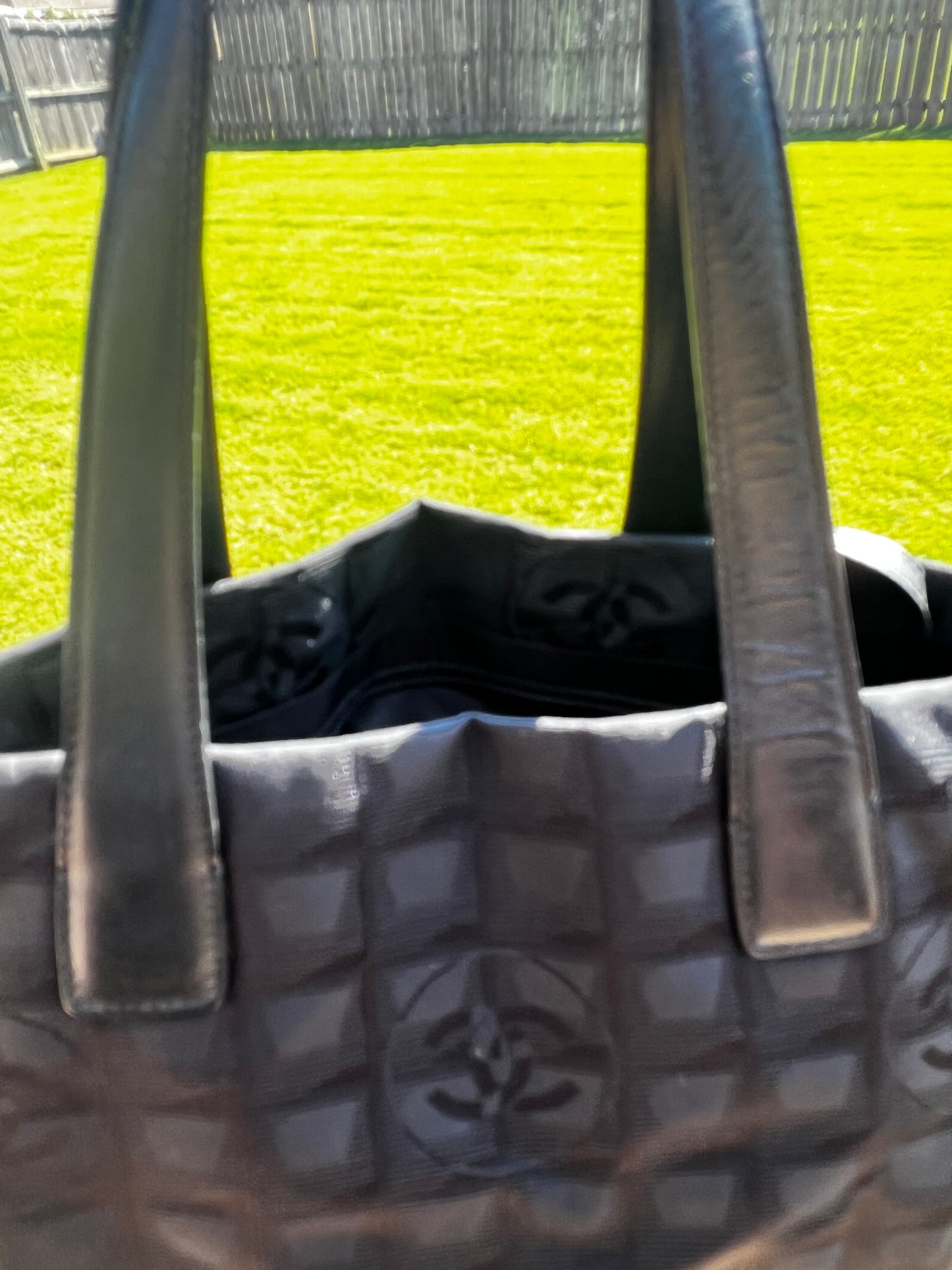 Chanel travel line tote