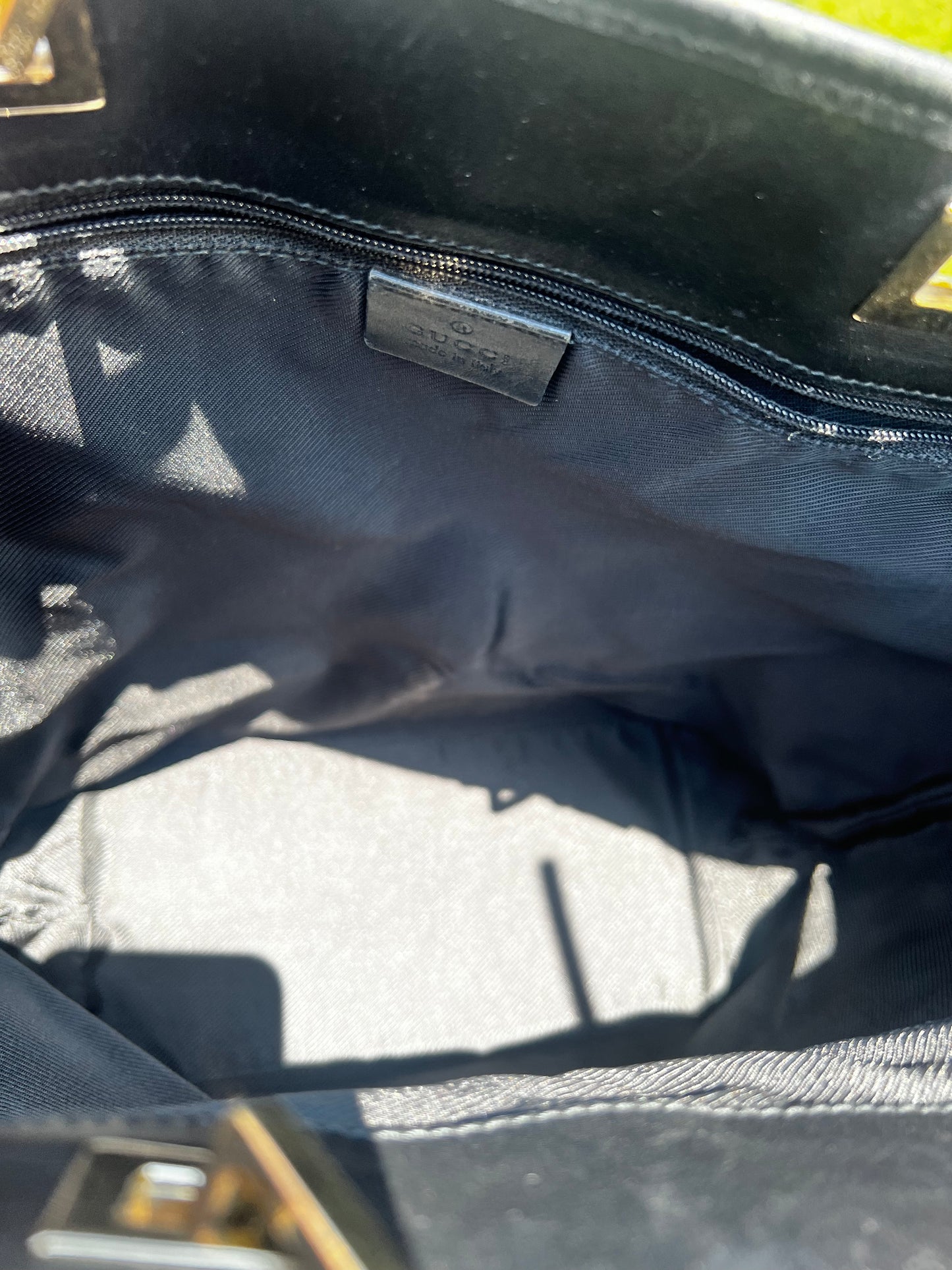 Gucci tote monogram canvas