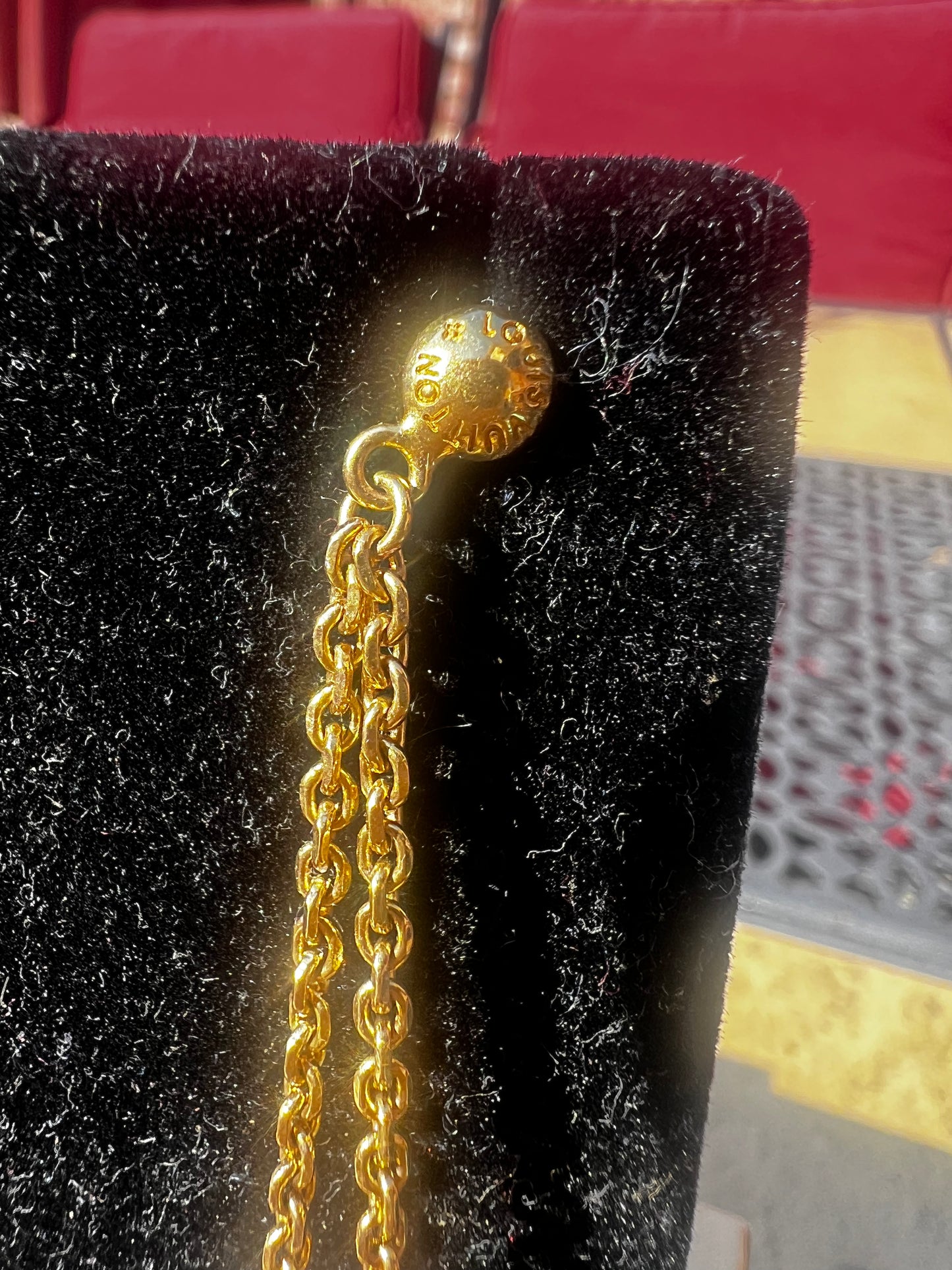 Louis Vuitton Cube Earrings
