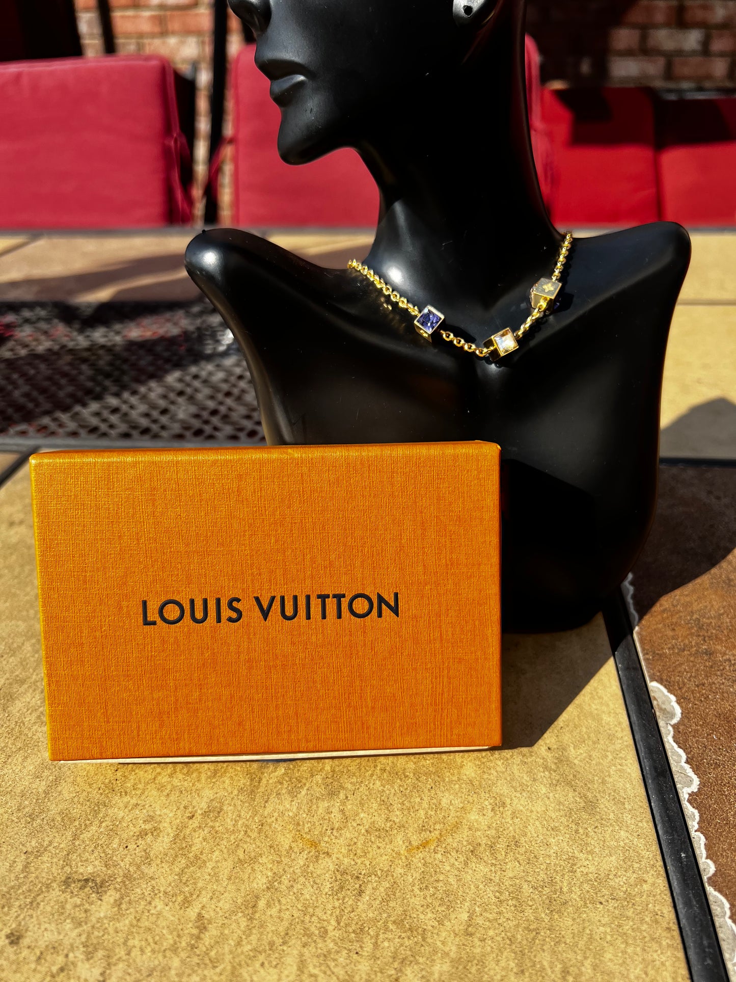 Louis Vuitton Collier Gamble Necklace