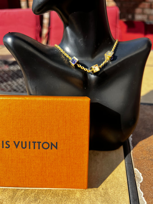 Louis Vuitton Collier Gamble Necklace