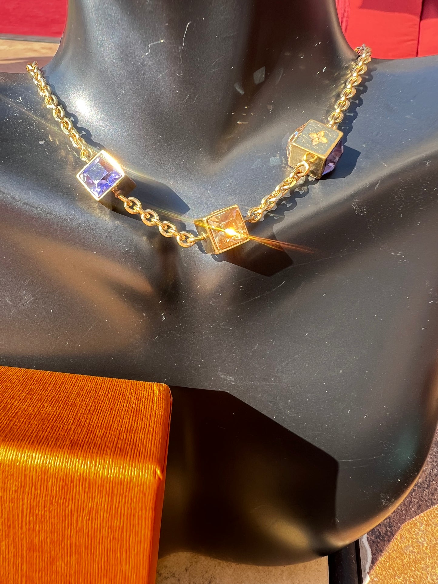 Louis Vuitton Collier Gamble Necklace