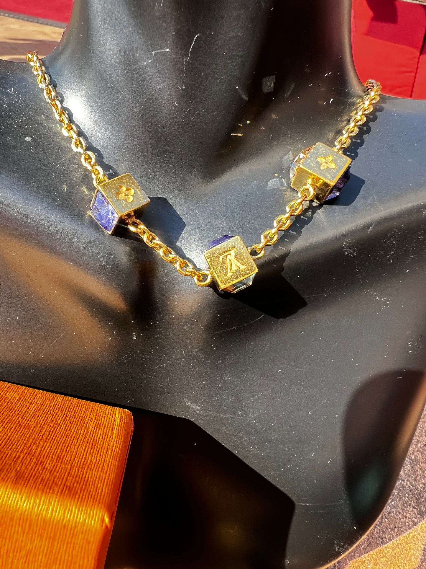 Louis Vuitton Collier Gamble Necklace