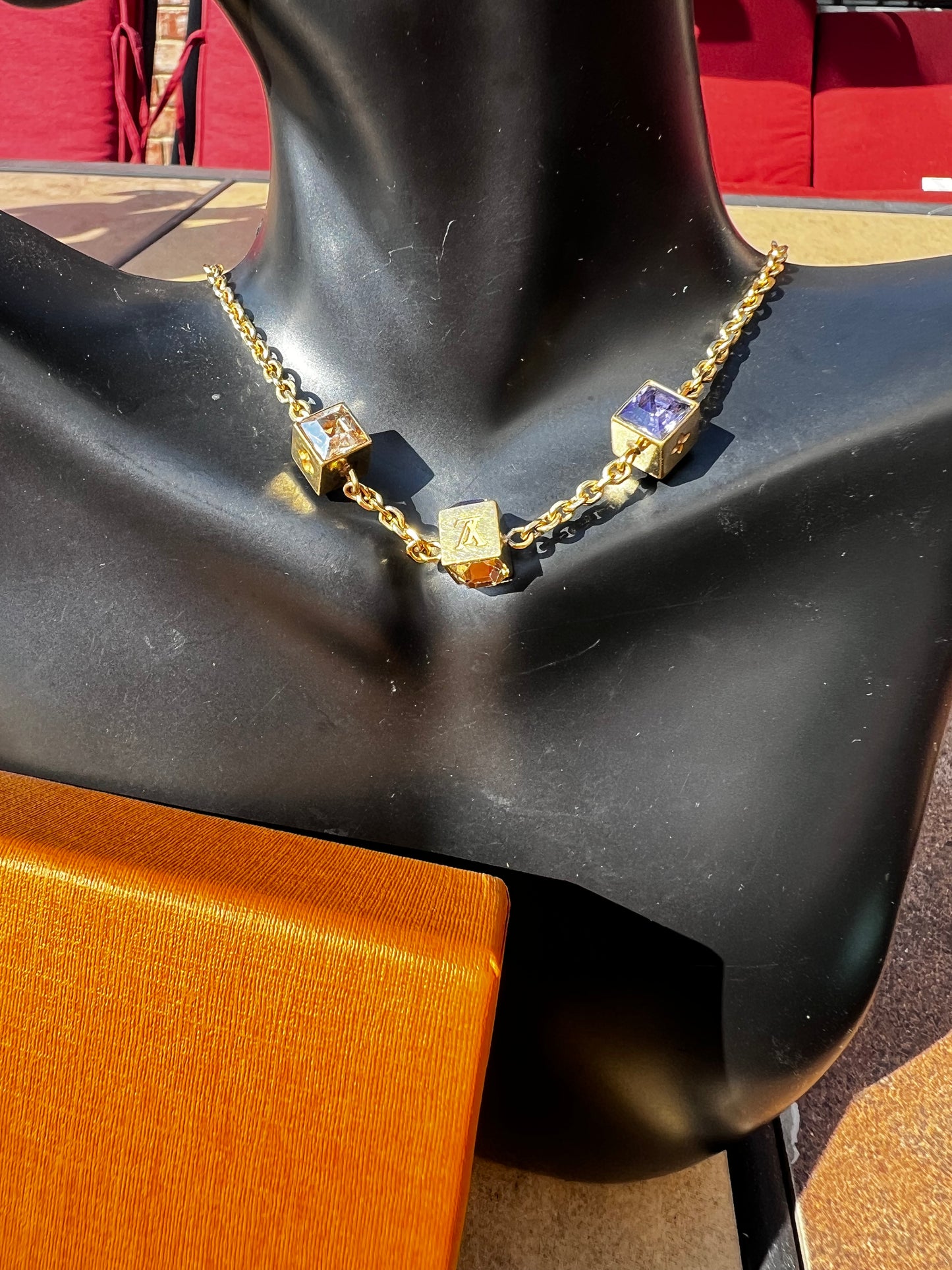 Louis Vuitton Collier Gamble Necklace