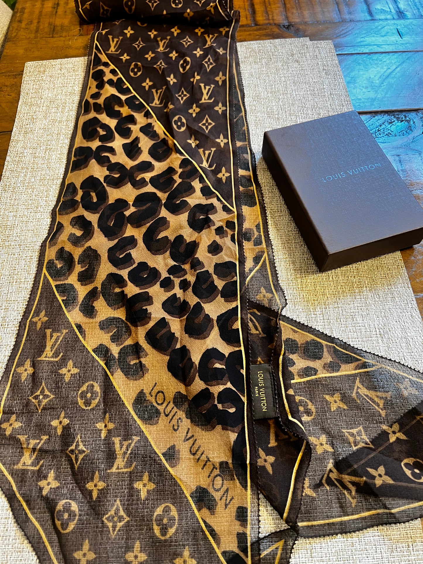 Louis Vuitton Silk Scarf