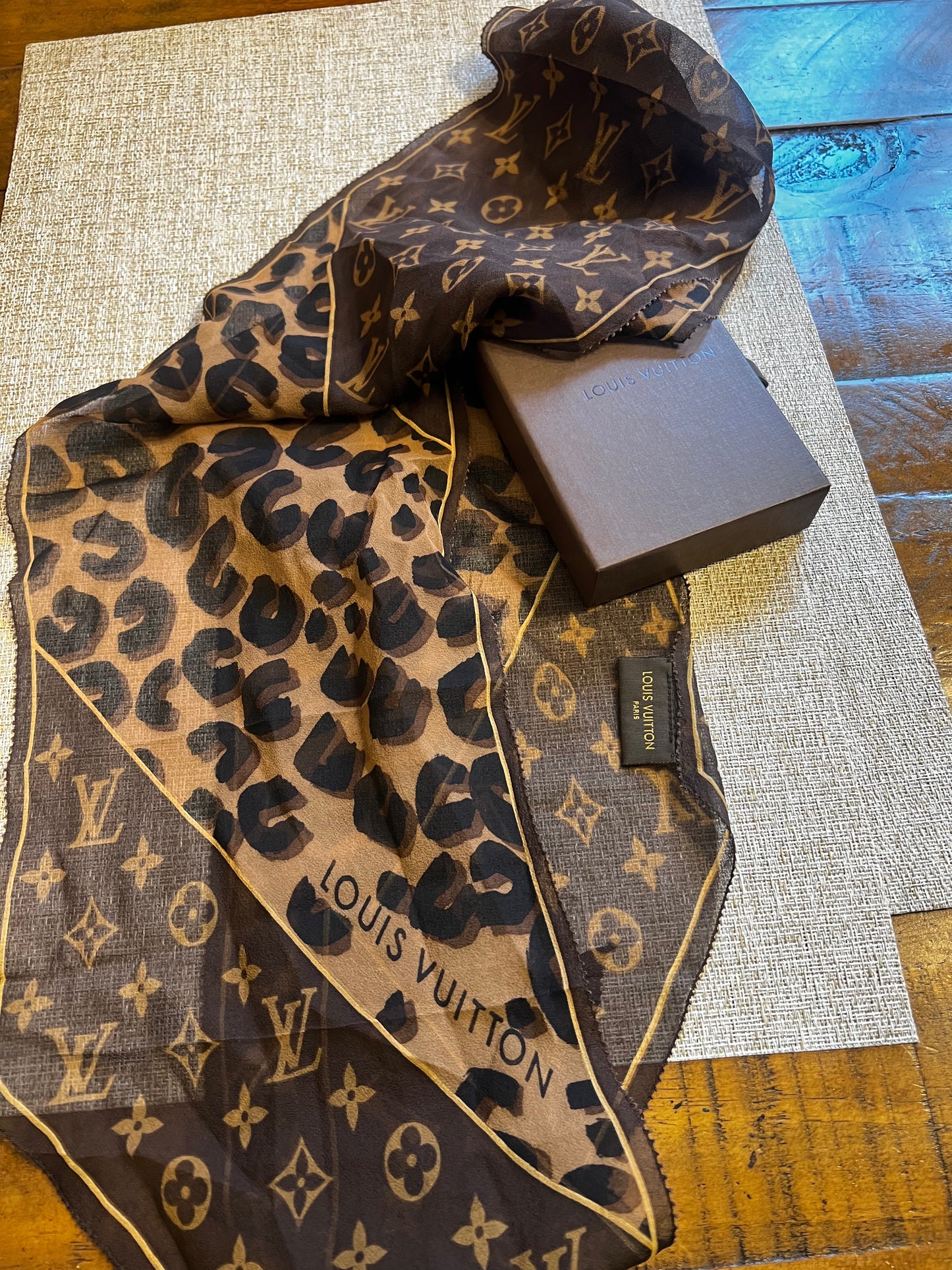 Louis Vuitton Silk Scarf