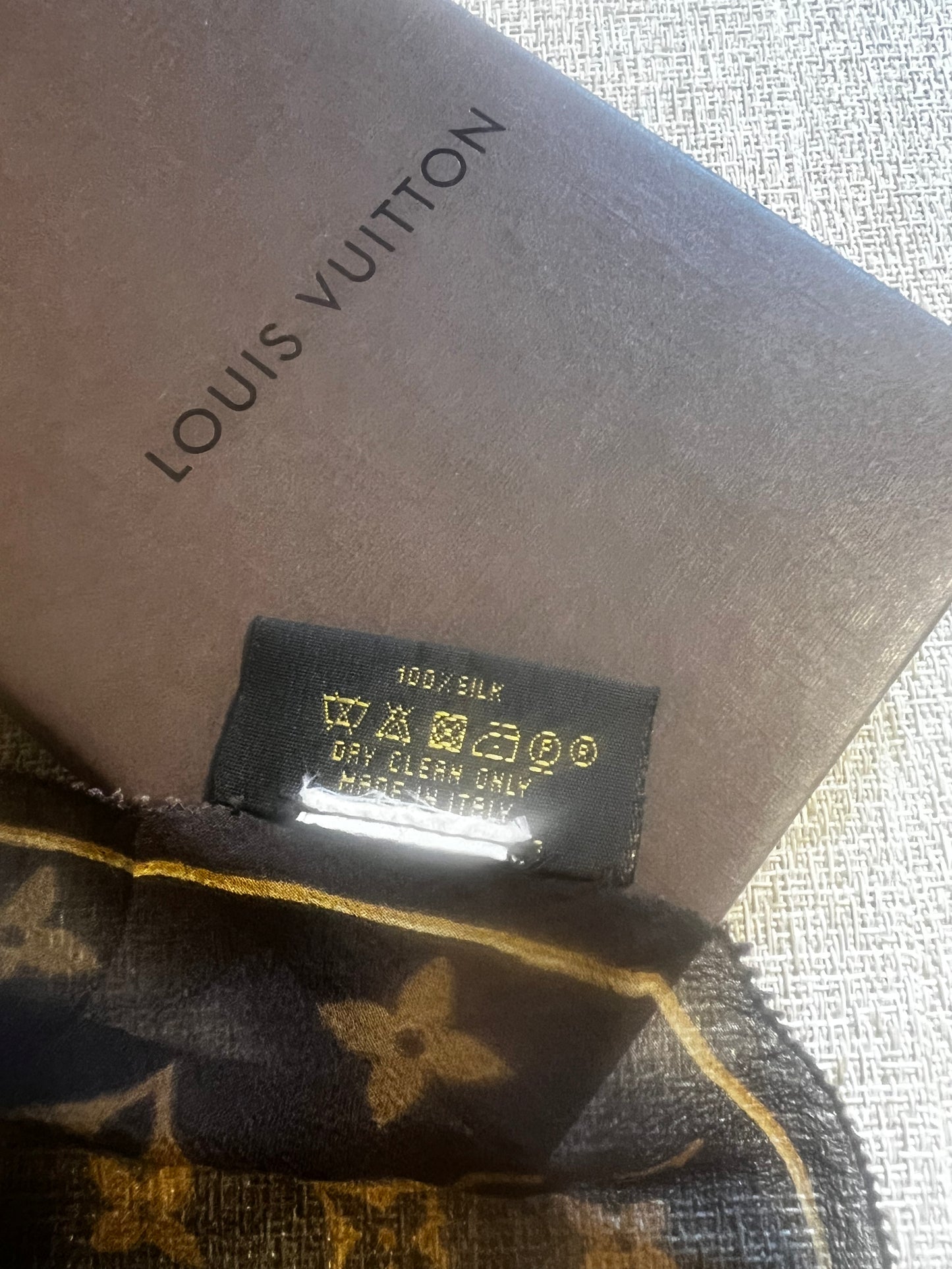 Louis Vuitton Silk Scarf