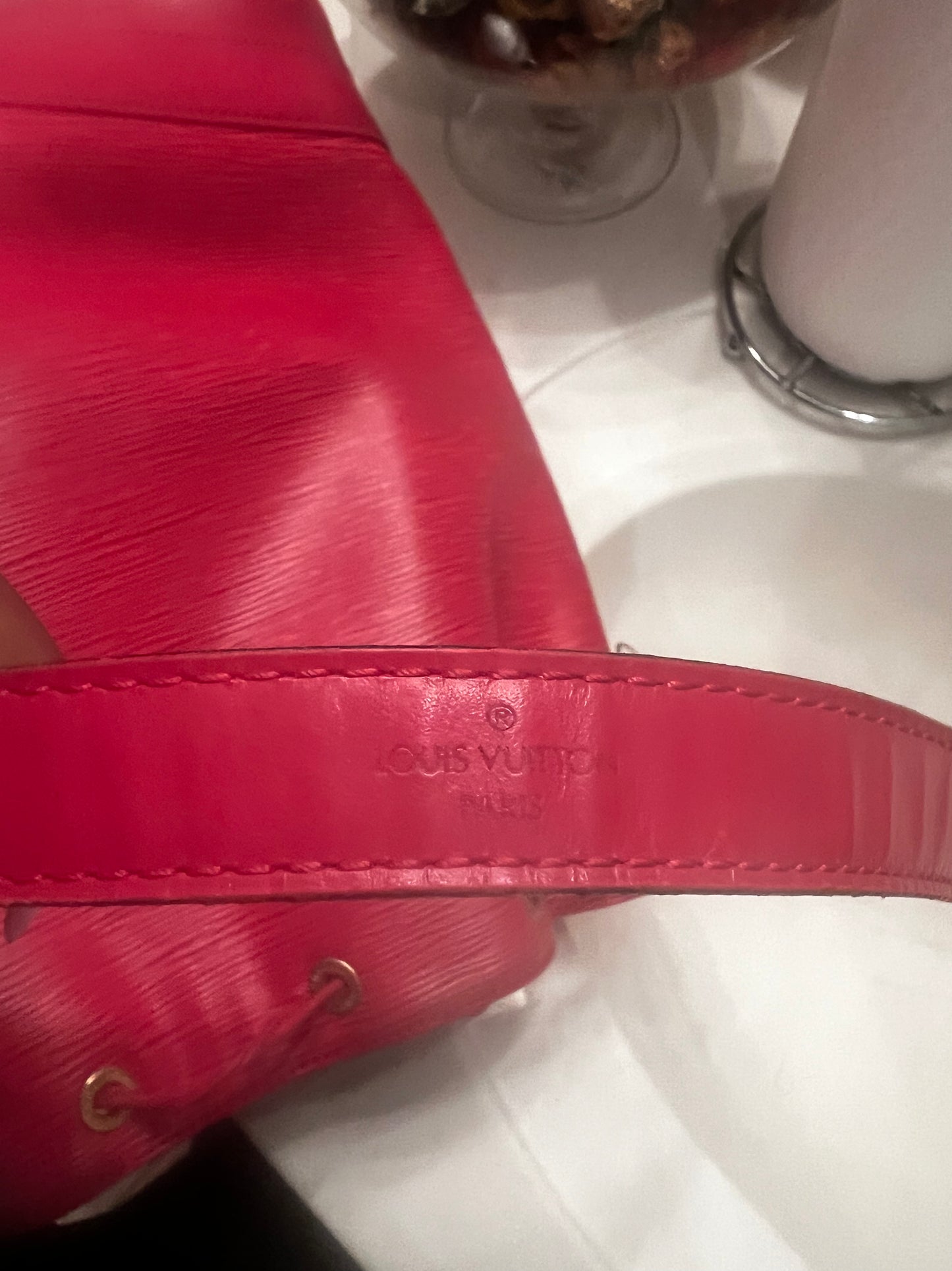 Louis Vuitton Noe GM Red