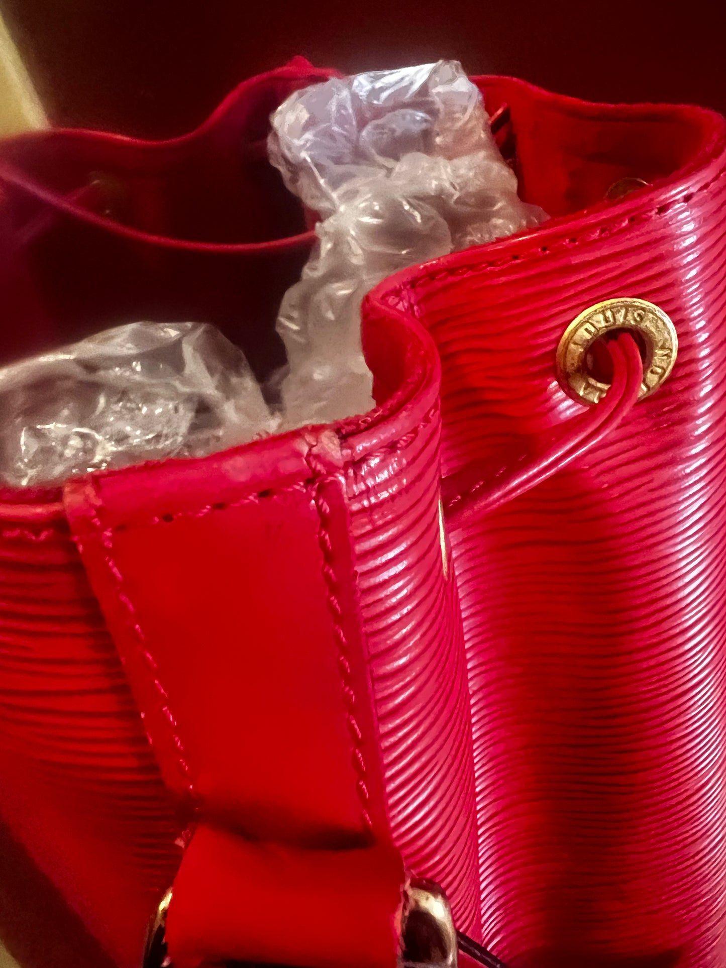 Louis Vuitton Noe GM Red