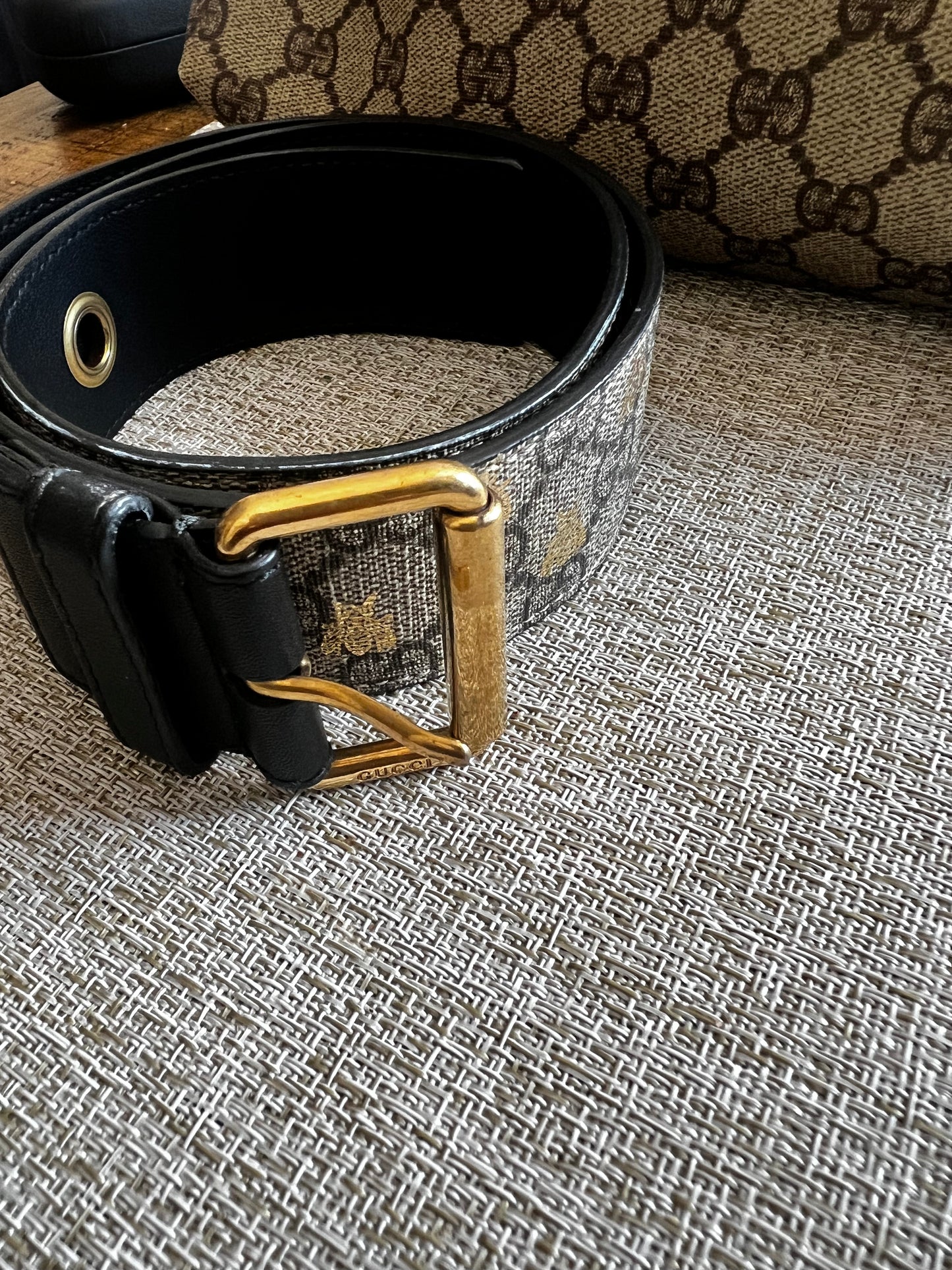 Gucci Supreme Monogram Belt